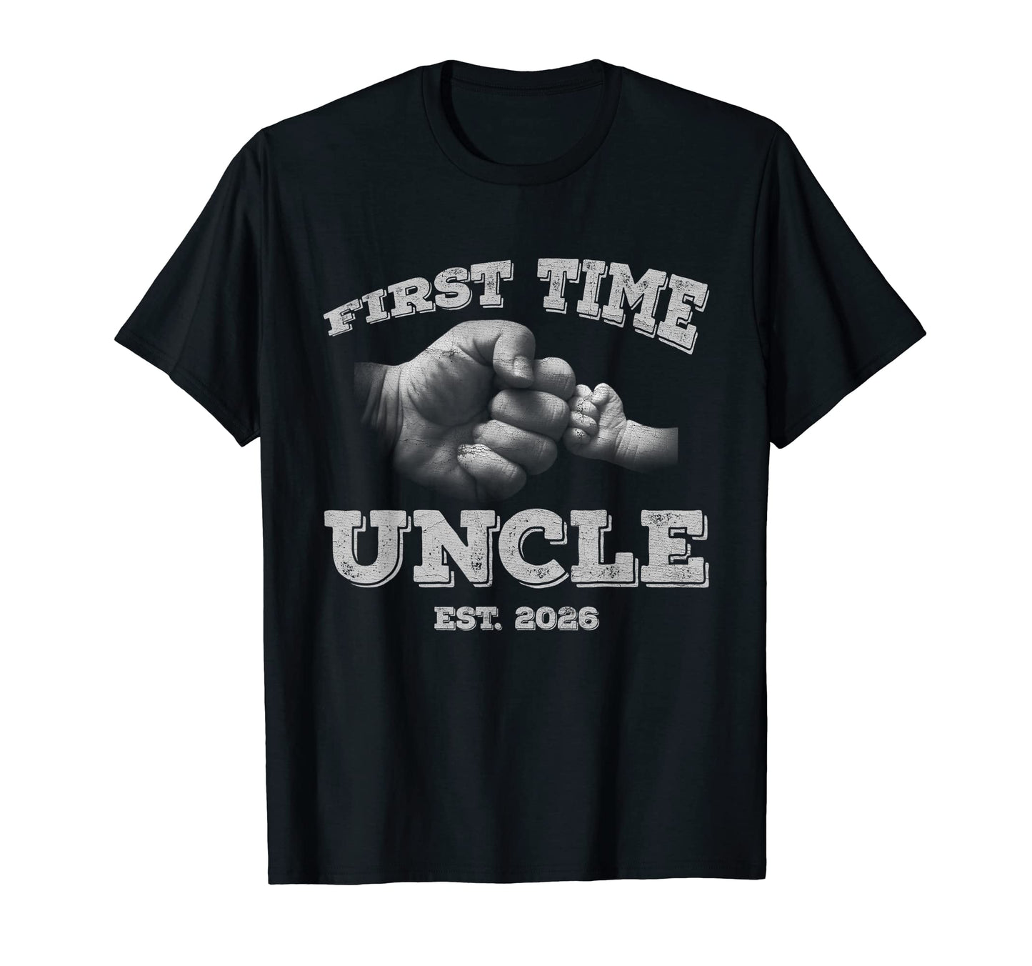 First Time Uncle 2026 Hand Dad T-Shirt - Streetwear Style for Adults - T-Shirt, Sweatshirt, Hoodie