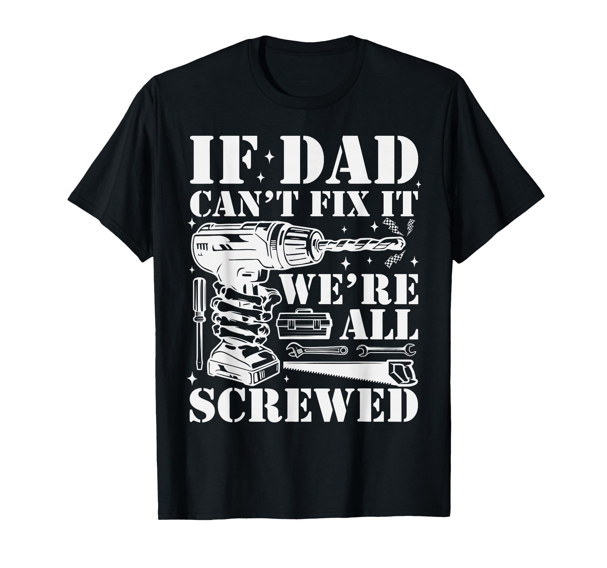 Handyman Diy Home Repair Tools T-Shirt - Graphic Print for Adults - T-Shirt, Sweatshirt, Hoodie