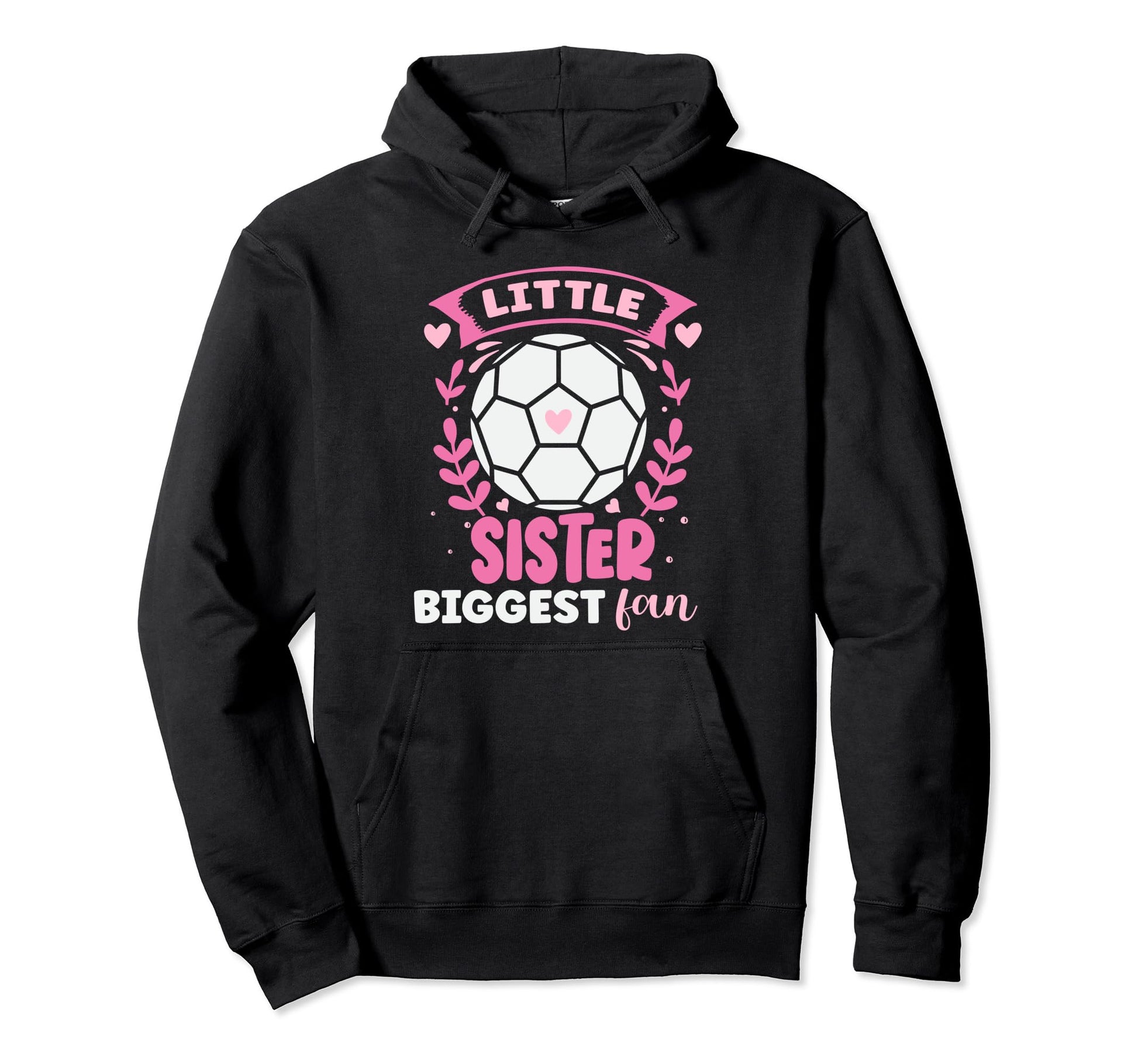 Soccer Biggest Fan Soccer Player Little Hoodie - Streetwear Style Unisex - T-Shirt, Sweatshirt, Hoodie
