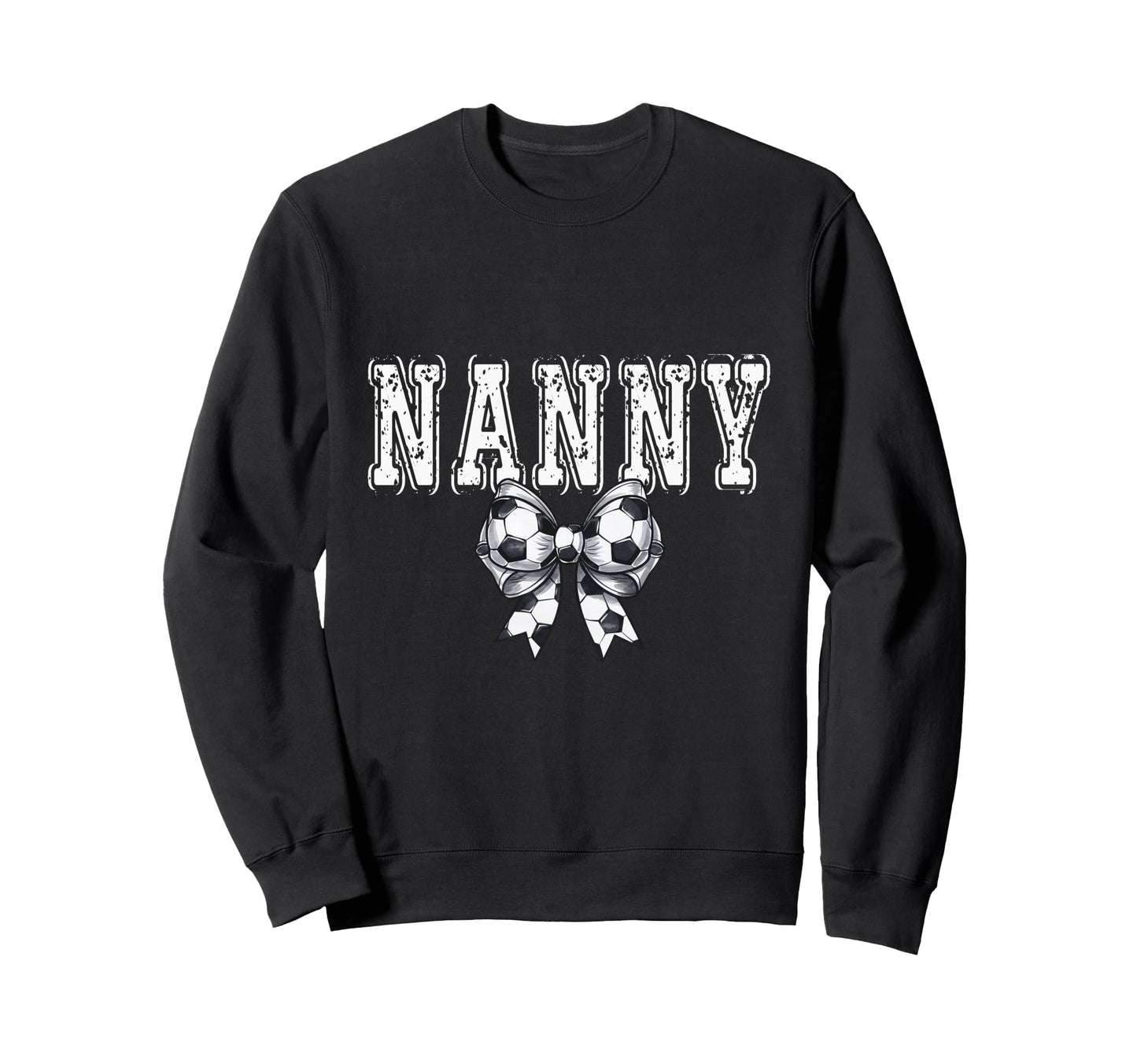 Coquette Soccer Nanny Spirit Sweatshirt - Unique Graphic for Adults - T-Shirt, Sweatshirt, Hoodie