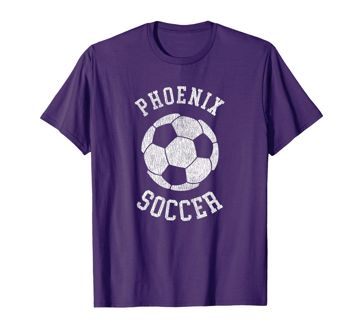 Phoenix Soccer Distressed 90S T-Shirt - Custom Art Print Men Women - T-Shirt, Sweatshirt, Hoodie