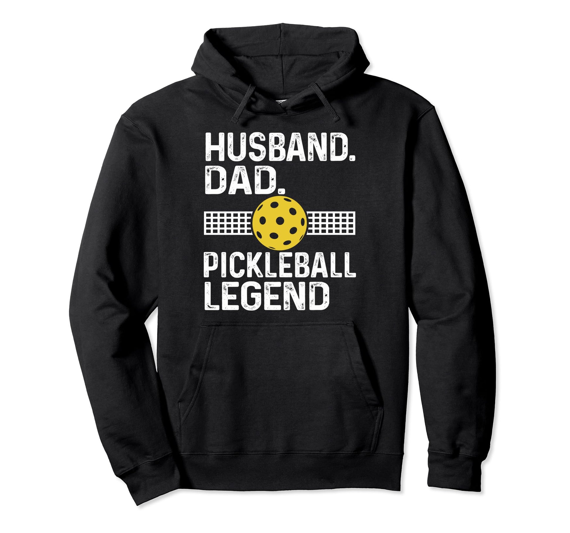 Pickleball Fun Husband Dad Legend Hoodie - Aesthetic Graphic Unisex - T-Shirt, Sweatshirt, Hoodie