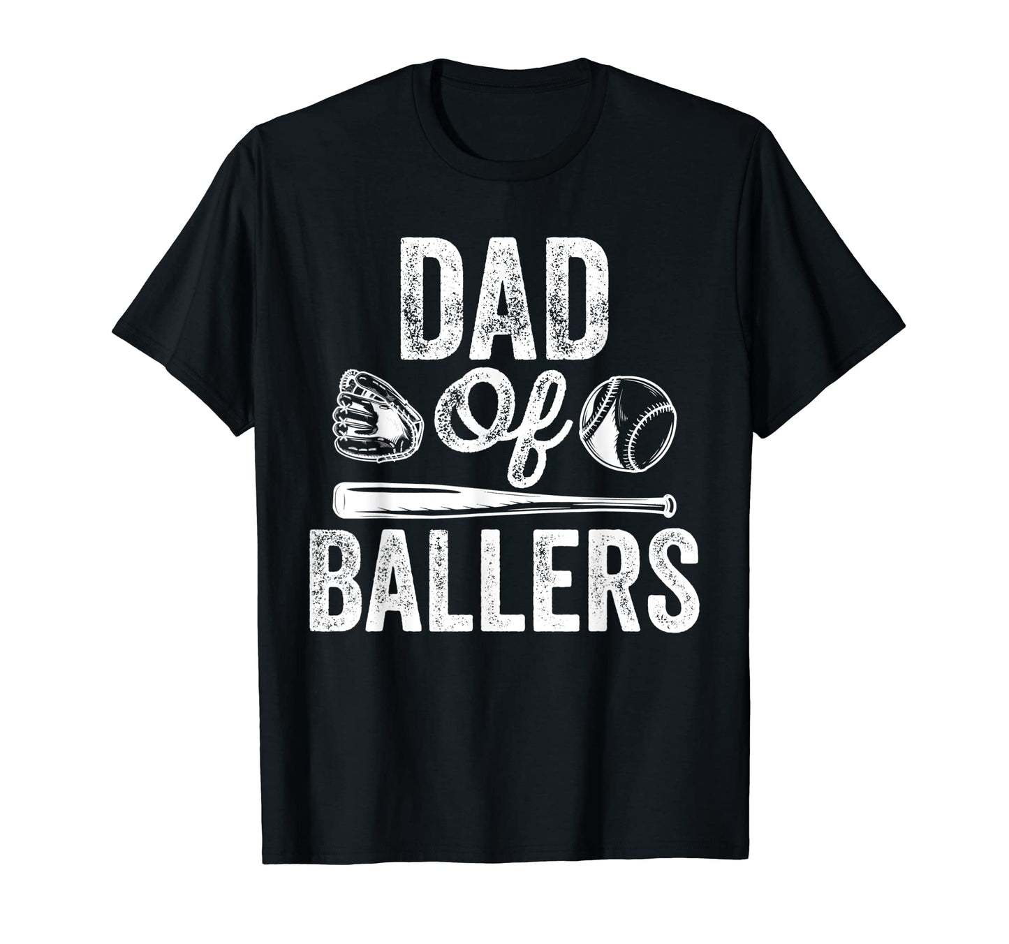 Dad Ballers Funny Dad Baseball And T-Shirt - Streetwear Style for Adults - T-Shirt, Sweatshirt, Hoodie