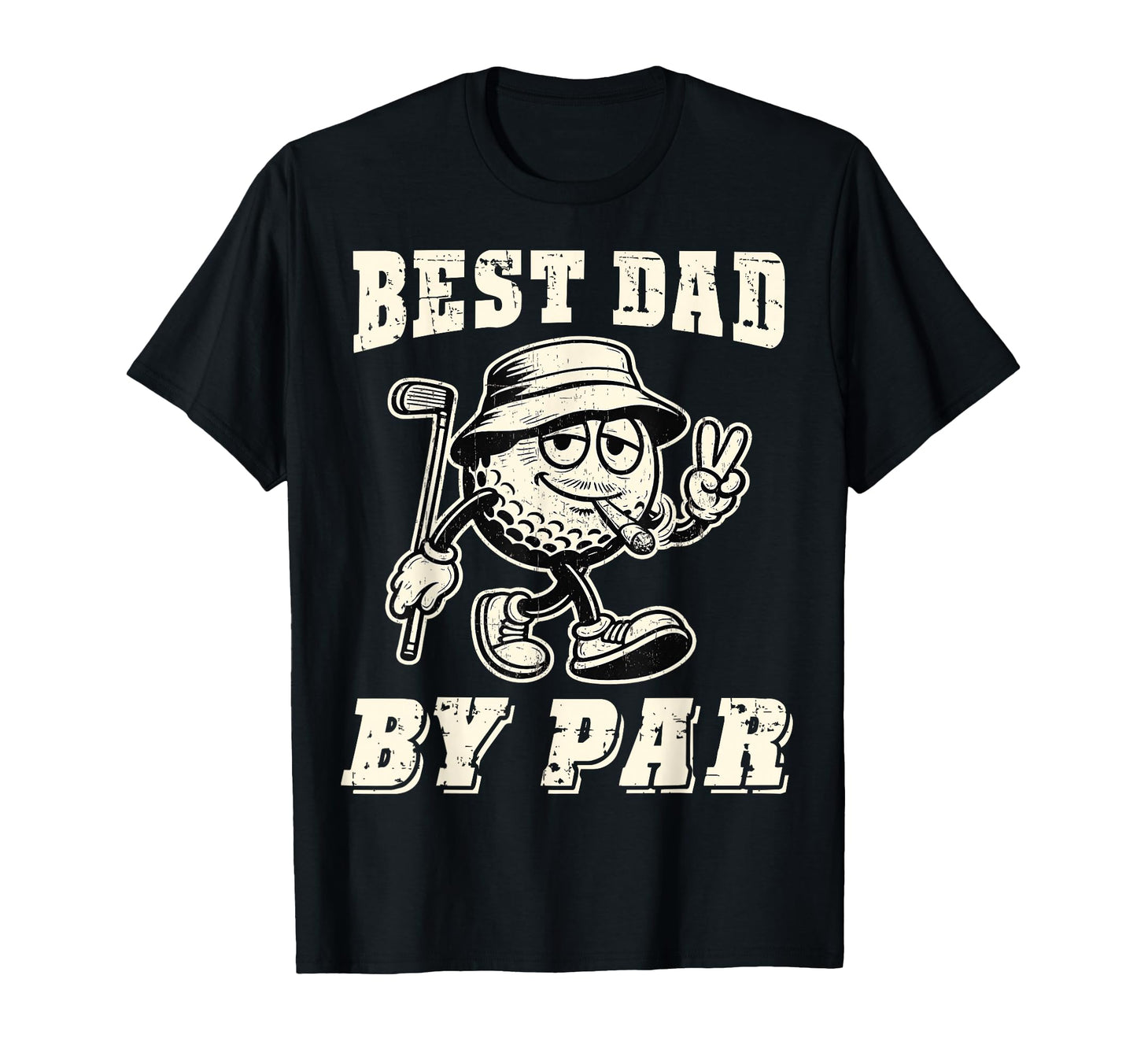 Best Dad Par Golf Dad Golfer Golfing Dad T-Shirt - Minimalist Print Unisex - T-Shirt, Sweatshirt, Hoodie