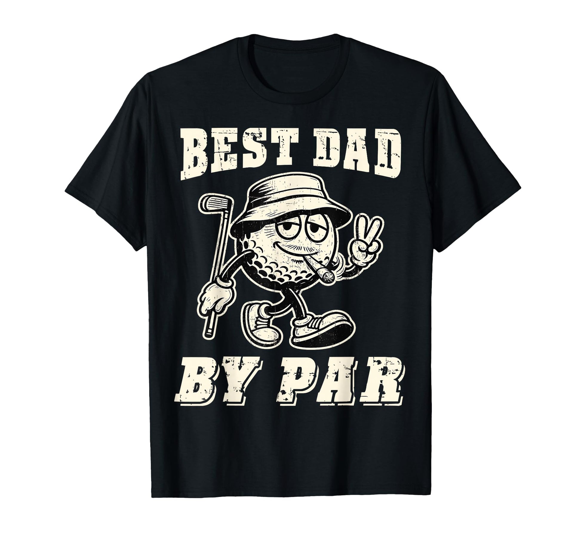 Best Dad Par Golf Dad Golfer Golfing Dad T-Shirt - Minimalist Print Unisex - T-Shirt, Sweatshirt, Hoodie