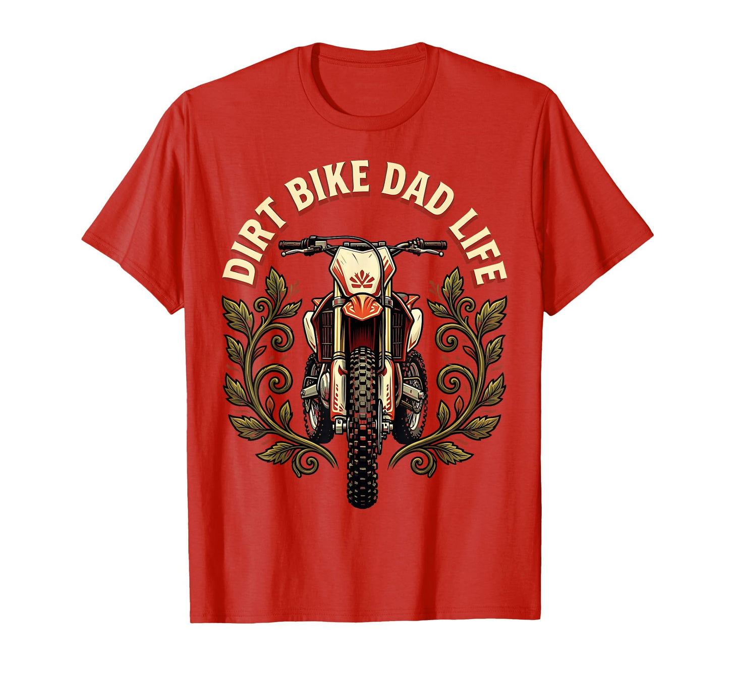 Dirt Bike Dad Life Motocross Father T-Shirt - Minimalist Print for Adults - T-Shirt, Sweatshirt, Hoodie