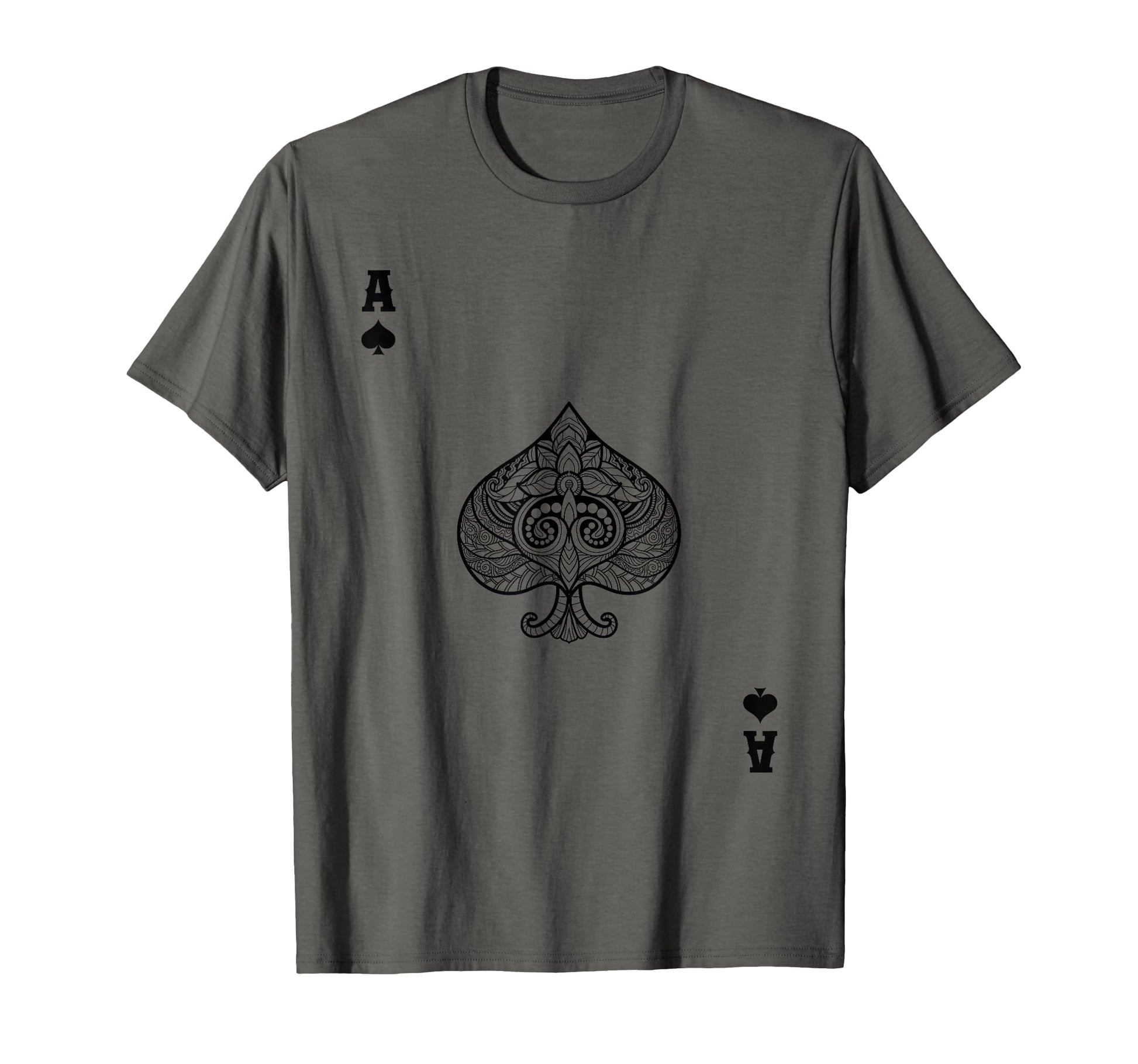 Funny Poker Ace Card Poker Sport Spades T-Shirt - Minimalist Print Unisex - T-Shirt, Sweatshirt, Hoodie