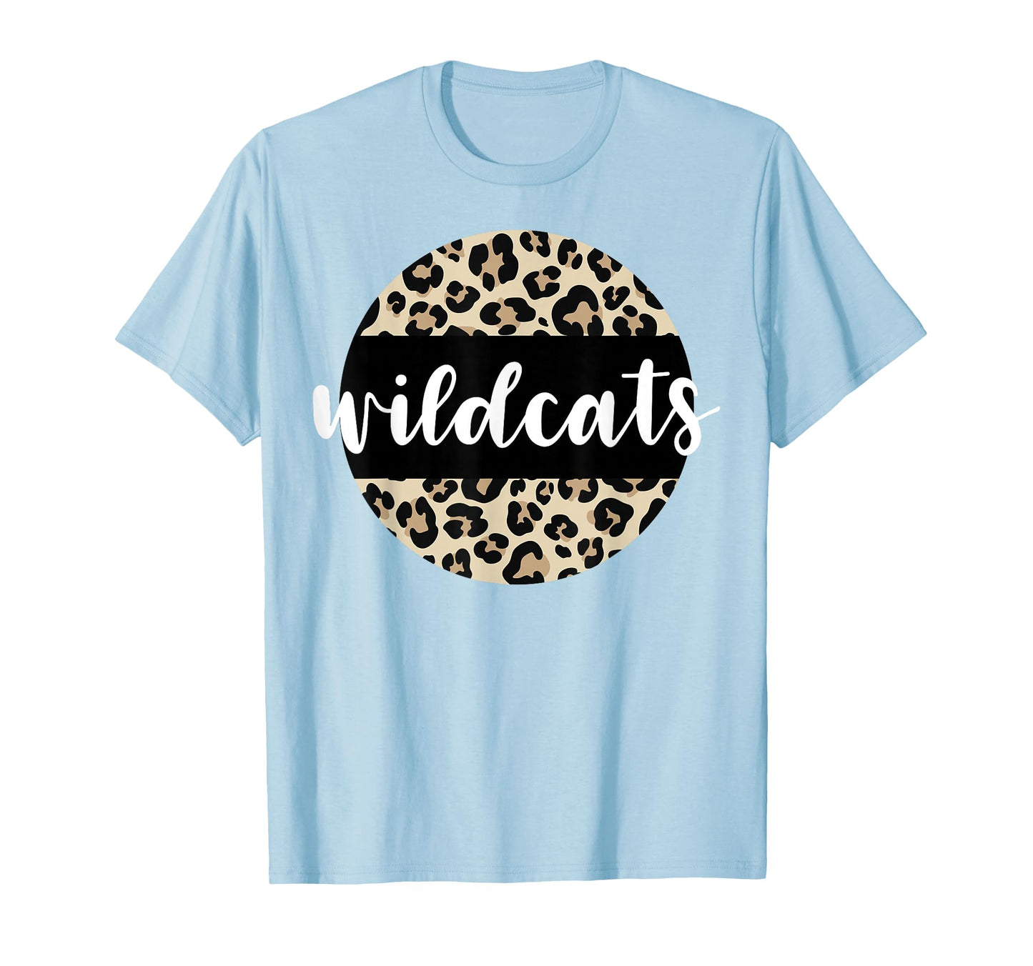 Leopard Wildcats Team Mascot School T-Shirt - Graphic Print for Adults - T-Shirt, Sweatshirt, Hoodie