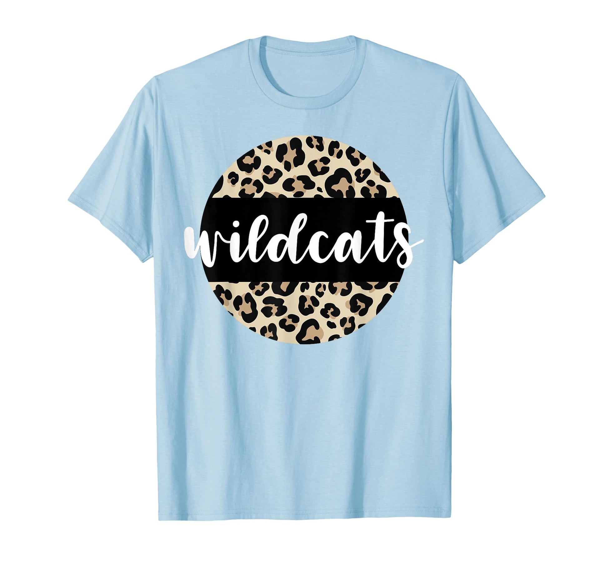 Leopard Wildcats Team Mascot School T-Shirt - Graphic Print for Adults - T-Shirt, Sweatshirt, Hoodie