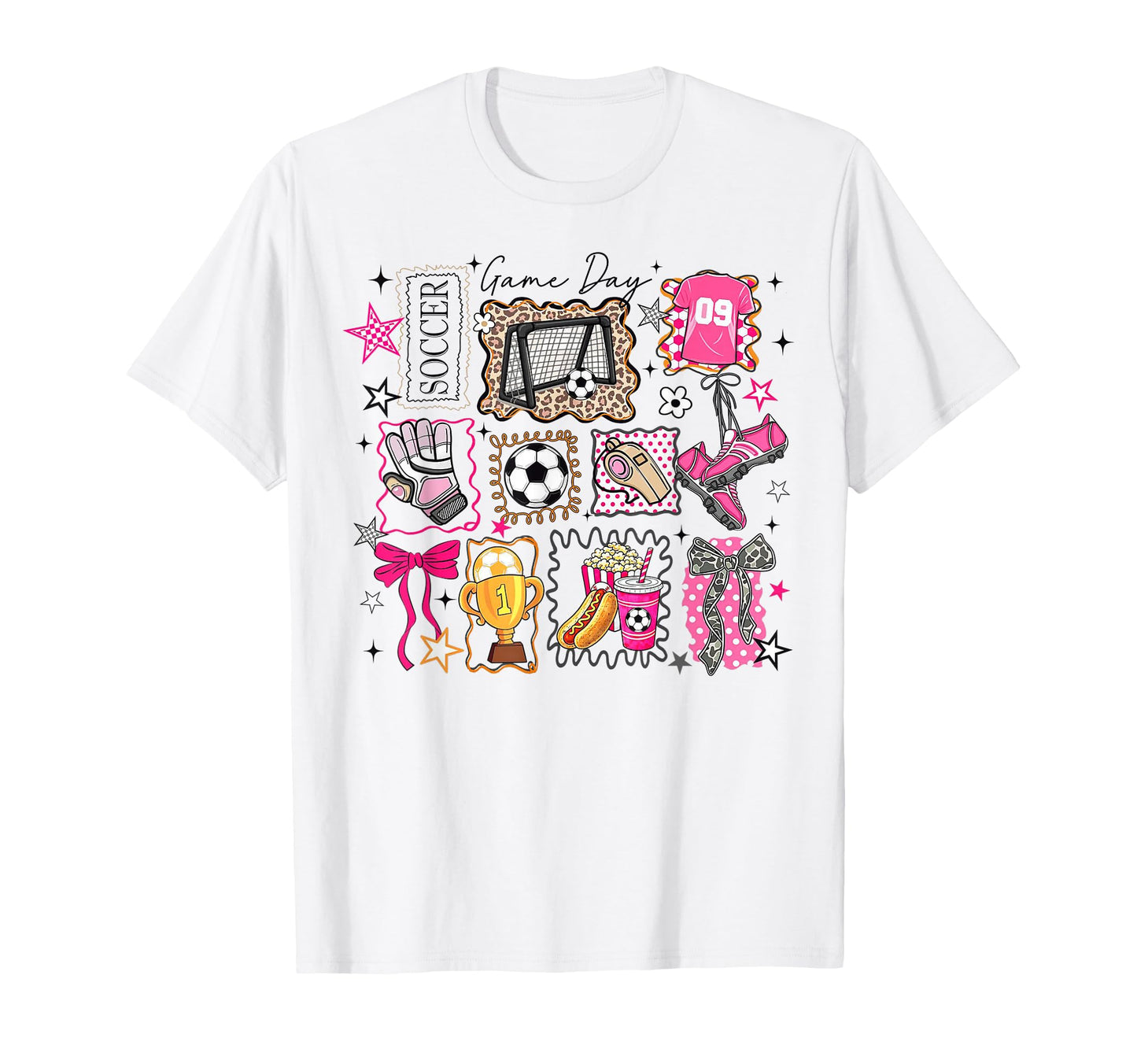 Soccer Game Day Mom Fun Camo Sports T-Shirt - Minimalist Print Unisex - T-Shirt, Sweatshirt, Hoodie
