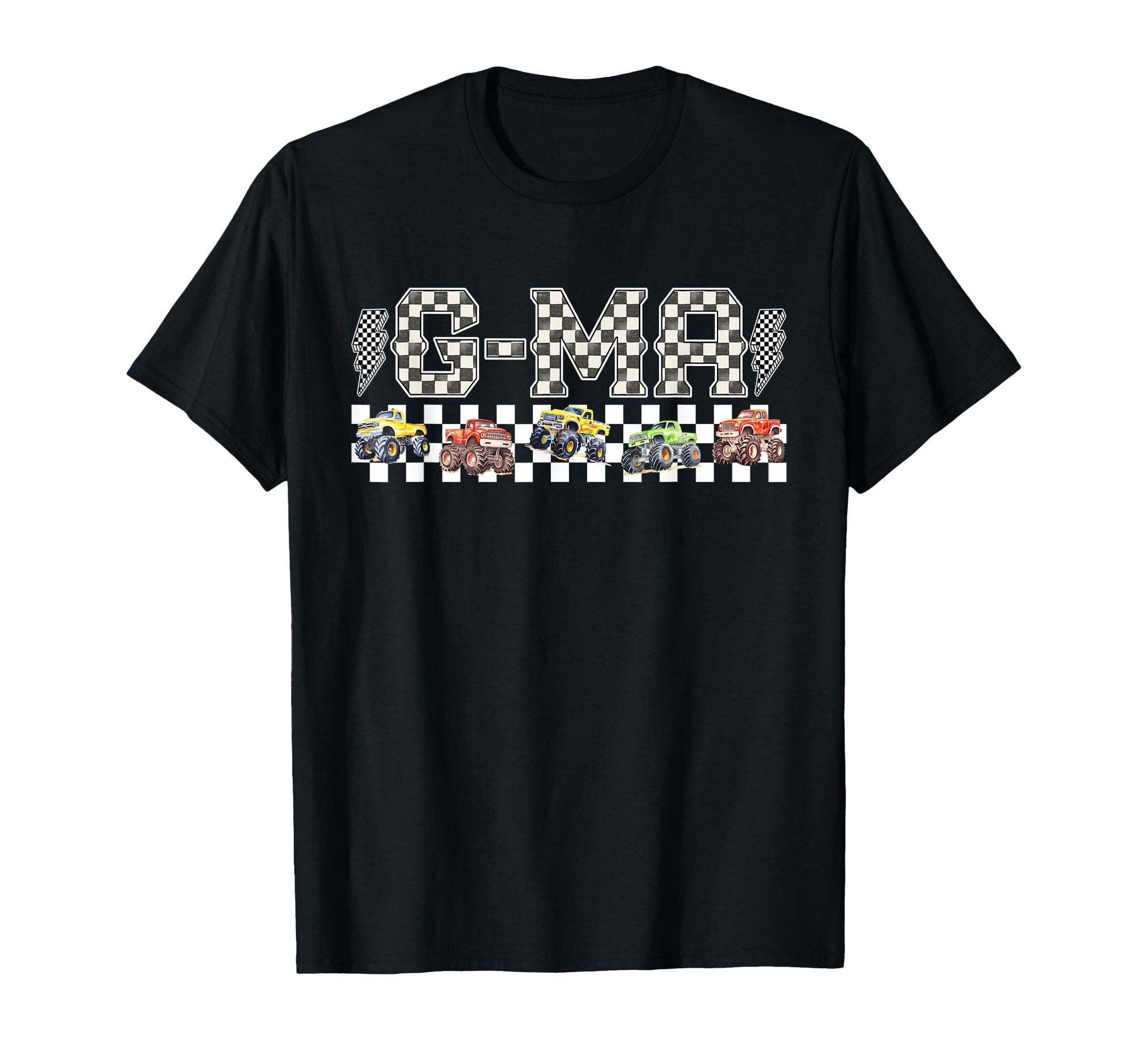 G Ma Monster Truck Family Crew Birthday T-Shirt - Streetwear Style Unisex - T-Shirt, Sweatshirt, Hoodie