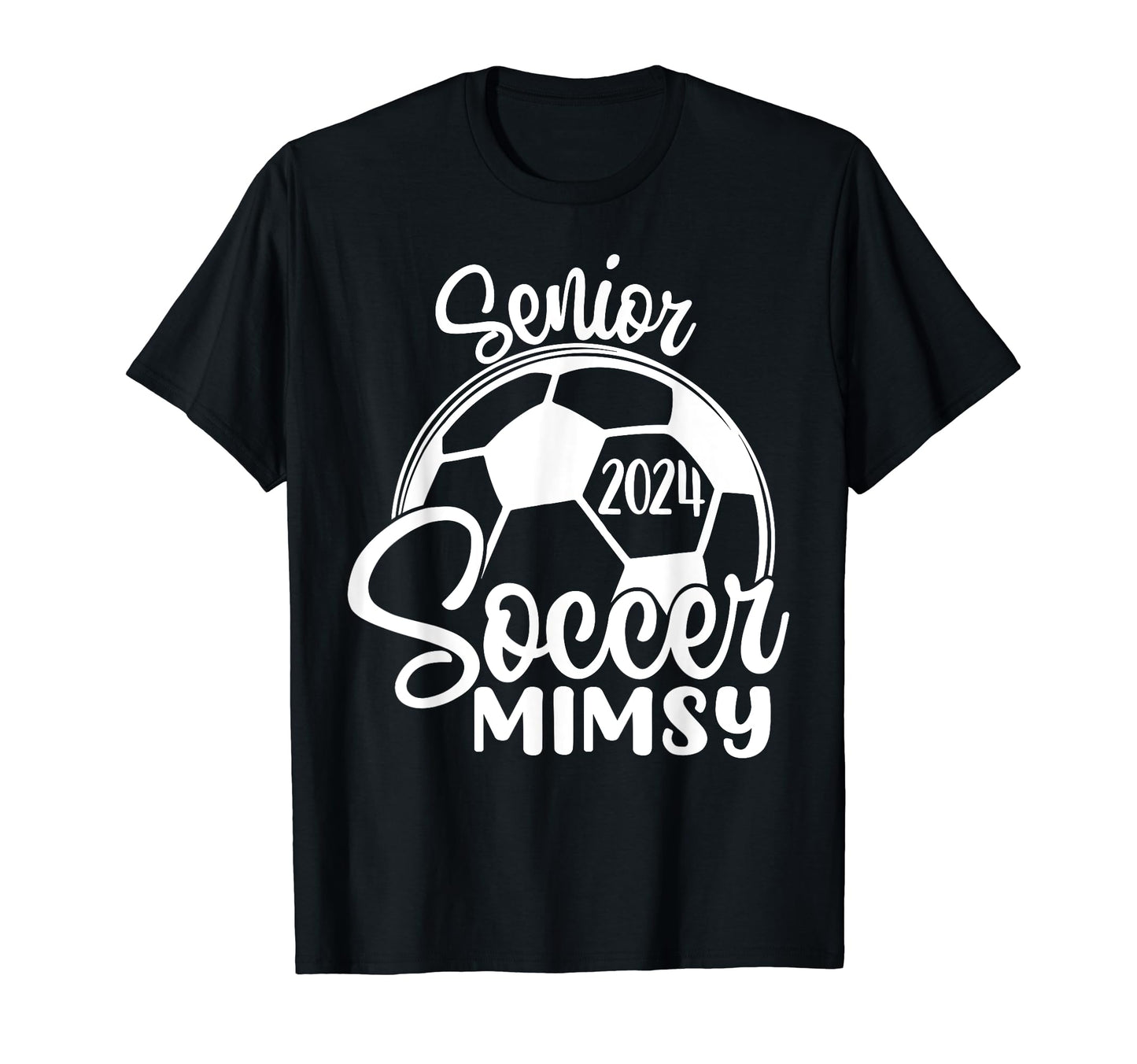 Senior Soccer Mimsy 2024 Class 2024 T-Shirt - Custom Art Print Men Women - T-Shirt, Sweatshirt, Hoodie