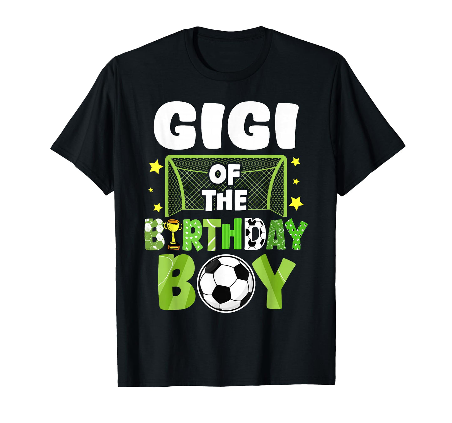 Soccer Gigi Birthday Party Soccer T-Shirt - Streetwear Style Men Women - T-Shirt, Sweatshirt, Hoodie