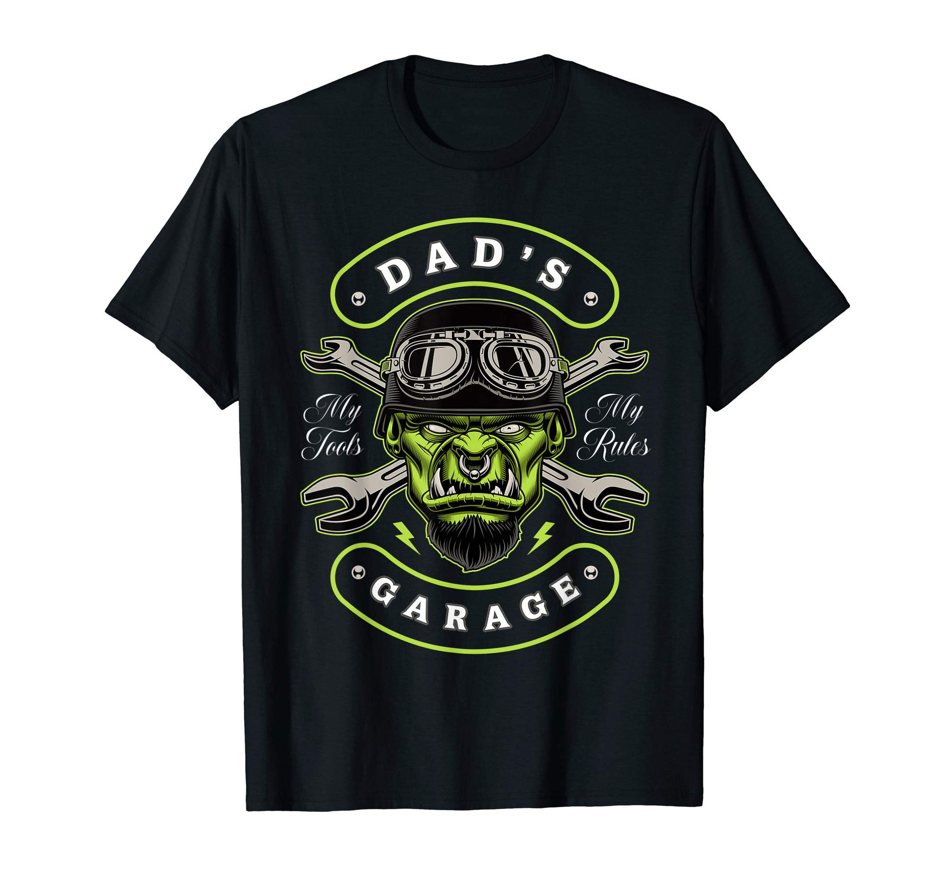 Dads Garage Personalized Mens Gift T-Shirt - Fun Novelty Design Unisex - T-Shirt, Sweatshirt, Hoodie