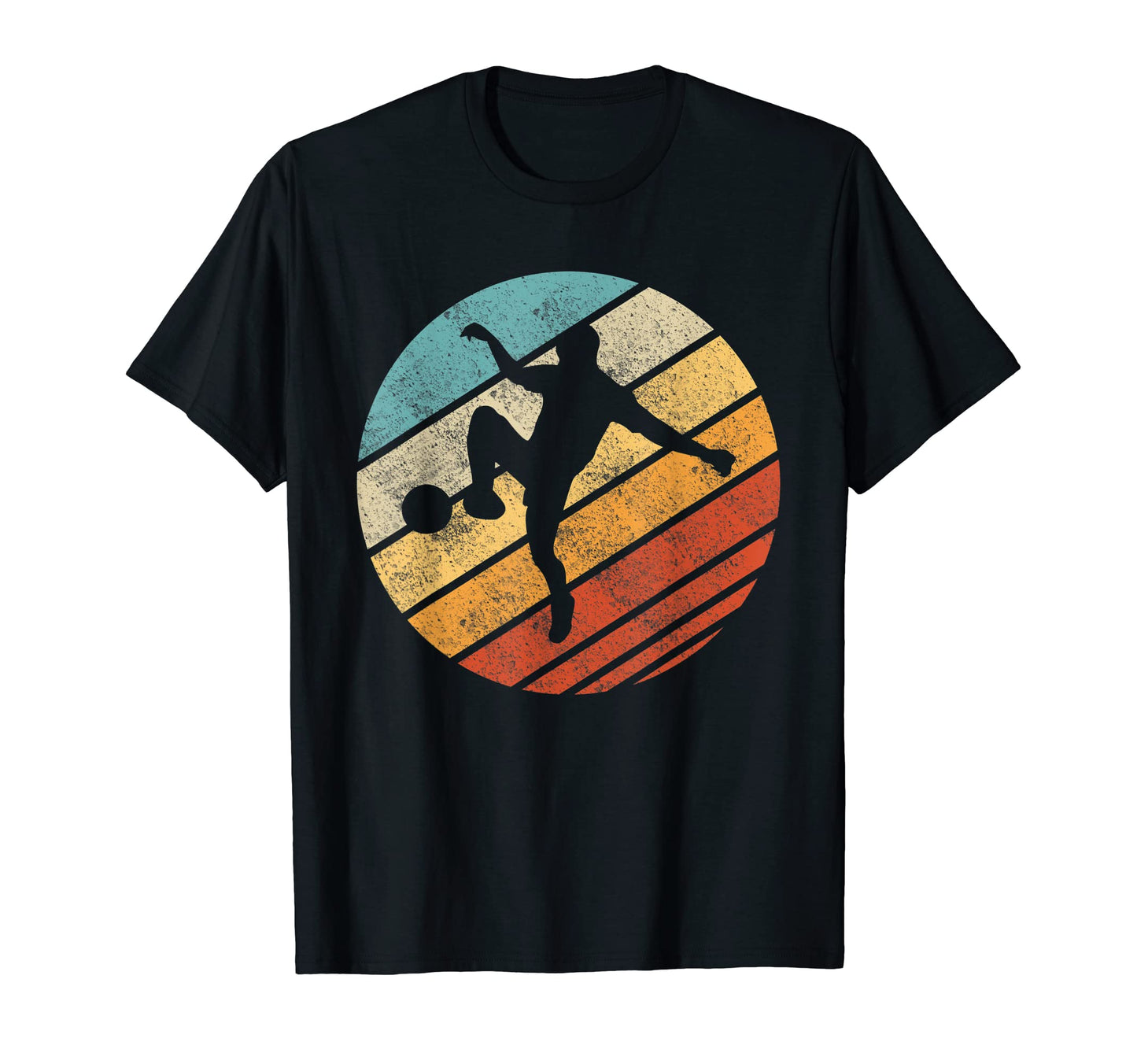 Football Soccer Player Sunset T-Shirt - Aesthetic Graphic Men Women - T-Shirt, Sweatshirt, Hoodie