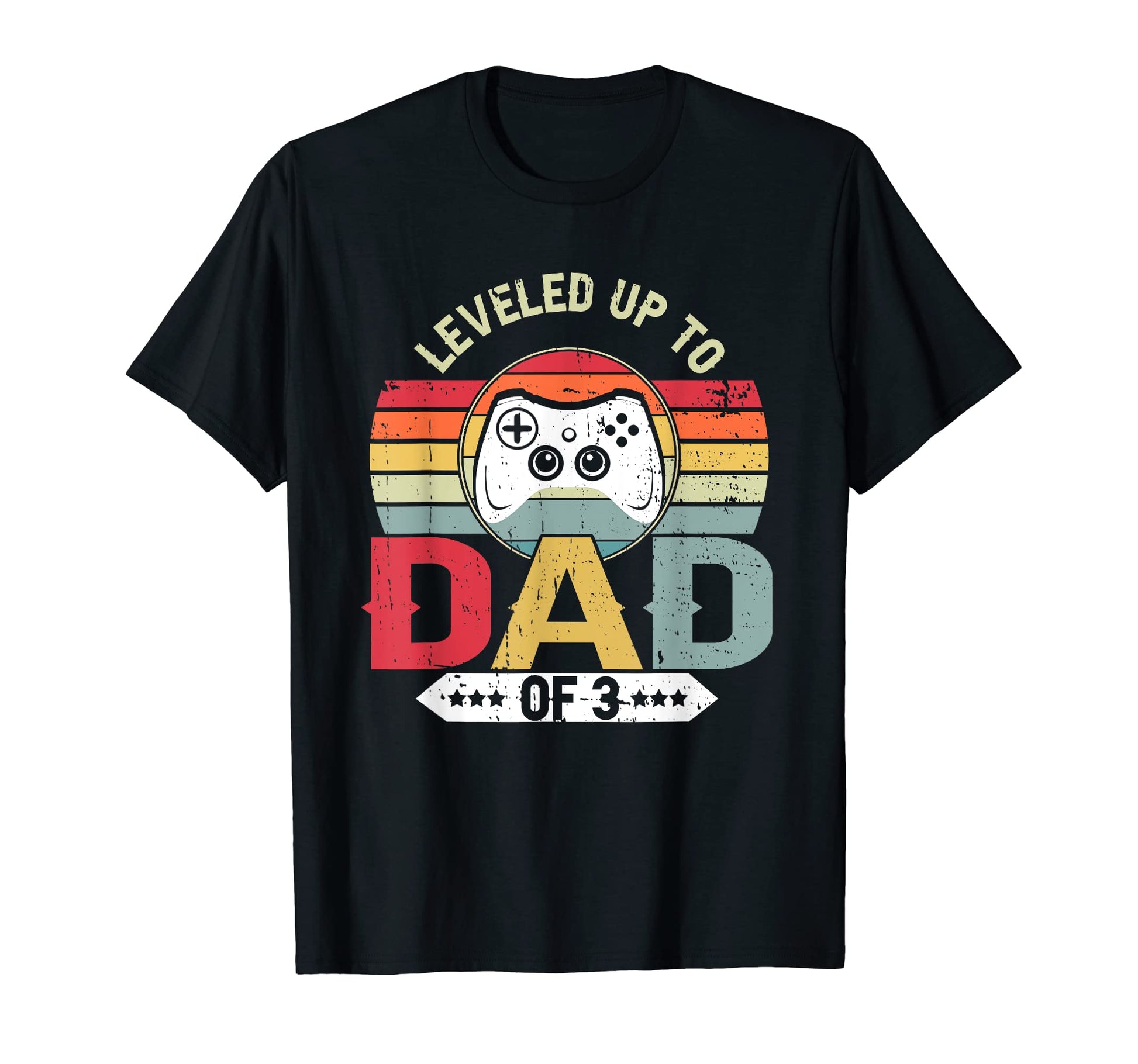 Daddy Again Leveled Up To Dad 3 Dad T-Shirt - Aesthetic Graphic Unisex - T-Shirt, Sweatshirt, Hoodie
