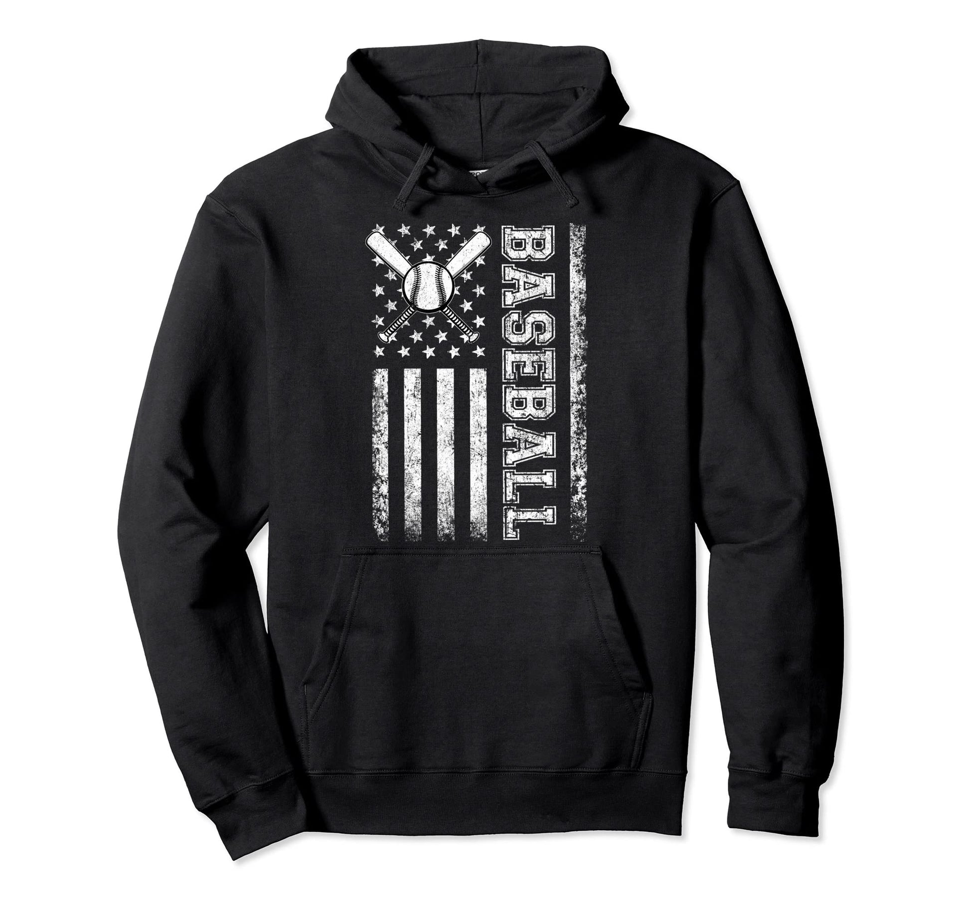 American Flag Baseball Flag Dad Mom Hoodie - Streetwear Style Unisex - T-Shirt, Sweatshirt, Hoodie