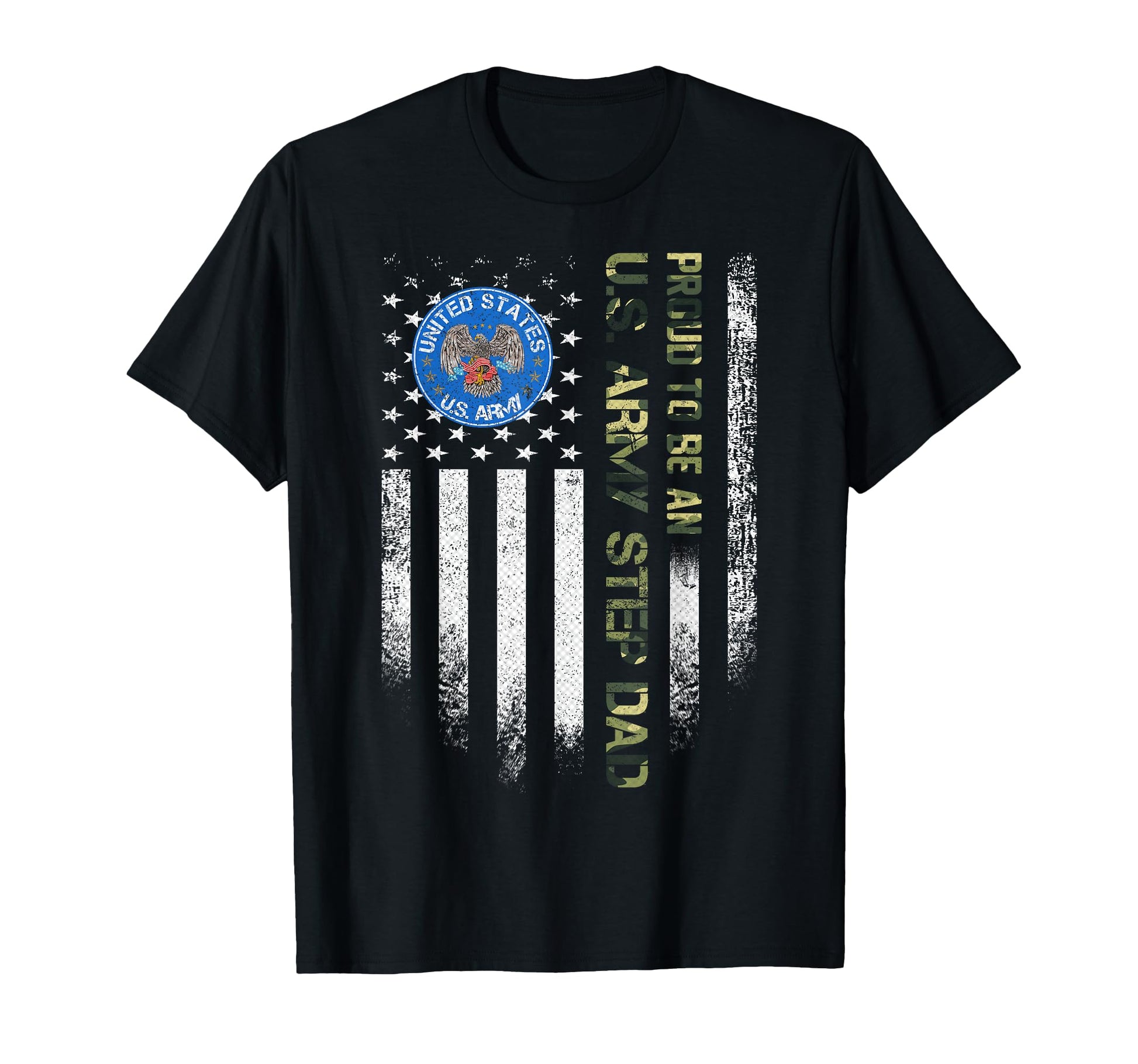 Usa American Flag Proud To Be Us T-Shirt - Fun Novelty Design for Adults - T-Shirt, Sweatshirt, Hoodie