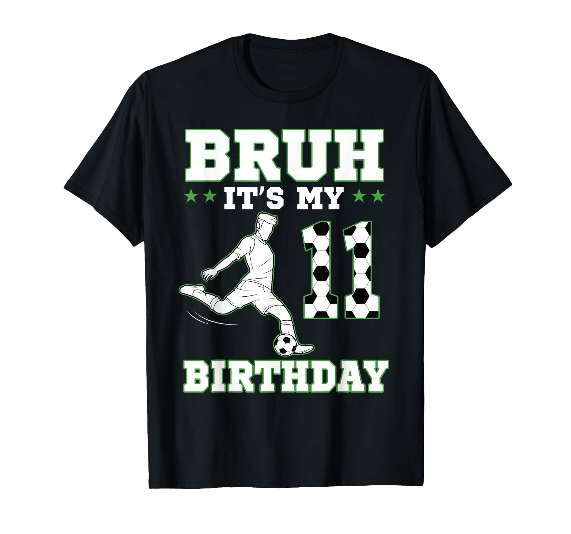 Bruh Its My 11Th Birthday 11 Year Old T-Shirt - Minimalist Print Unisex - T-Shirt, Sweatshirt, Hoodie