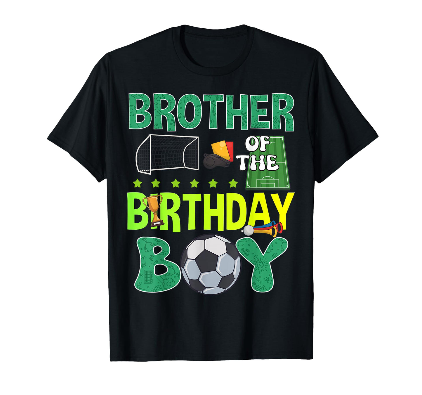 Soccer Goal Birthday Party Trophy Ball T-Shirt - Fun Novelty Design Unisex - T-Shirt, Sweatshirt, Hoodie