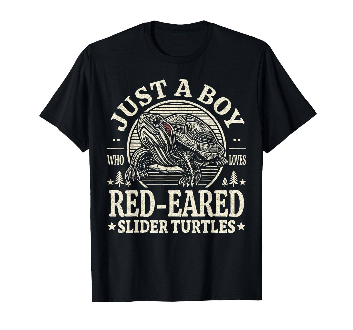 Just Who Loves Red Eared Slider T-Shirt - Fun Novelty Design Unisex - T-Shirt, Sweatshirt, Hoodie