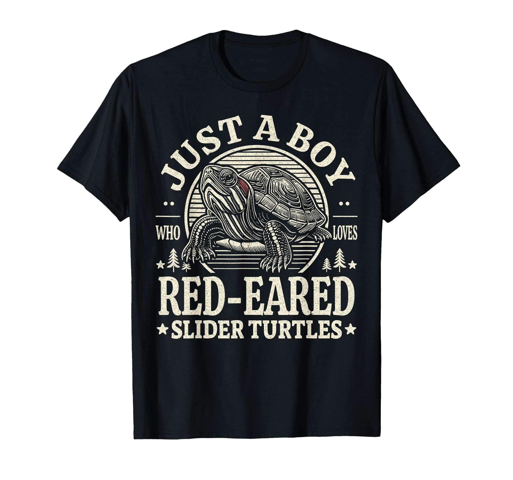 Just Who Loves Red Eared Slider T-Shirt - Fun Novelty Design Unisex - T-Shirt, Sweatshirt, Hoodie