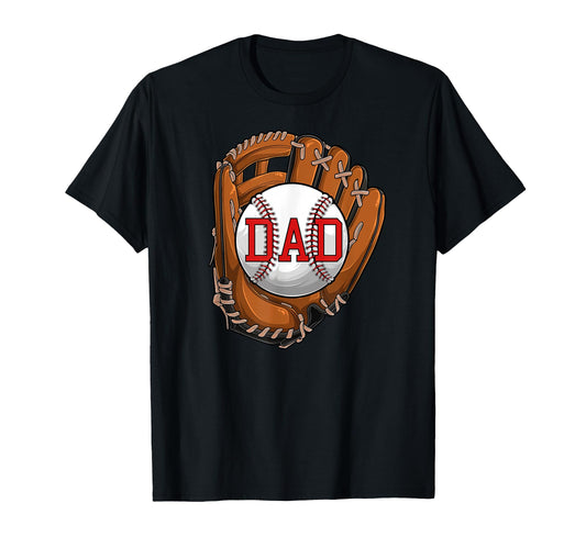 Baseball Baseball Dad Daddy Father S Day T-Shirt - Aesthetic Graphic Unisex - T-Shirt, Sweatshirt, Hoodie