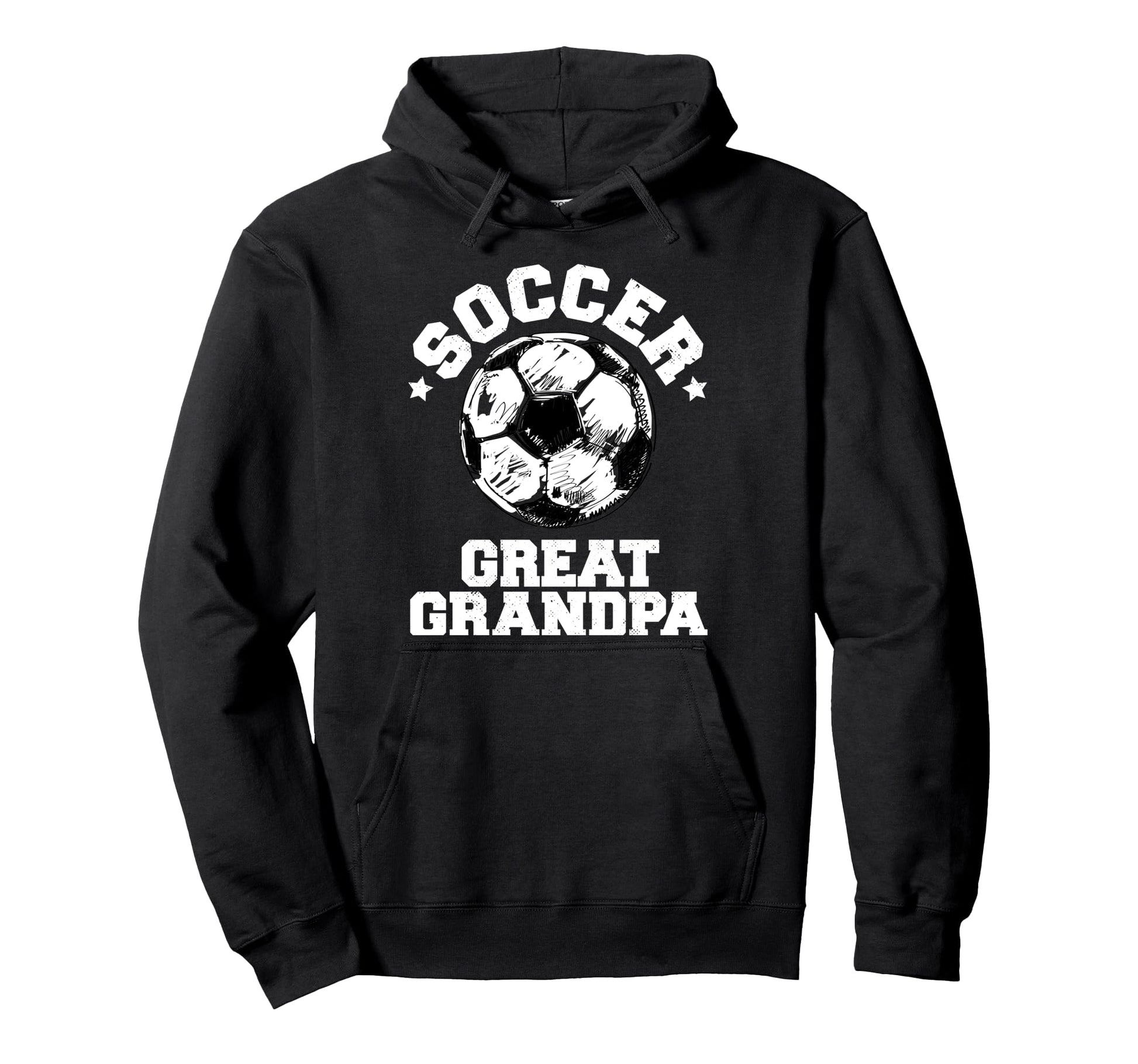 Soccer Great Grandpa Soccer Ball Hoodie - Streetwear Style for Adults - T-Shirt, Sweatshirt, Hoodie