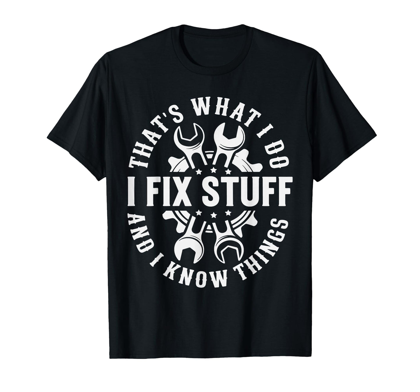 Handyman Fix Stuff Gag Diy Home Repair T-Shirt - Fun Novelty Design Unisex - T-Shirt, Sweatshirt, Hoodie