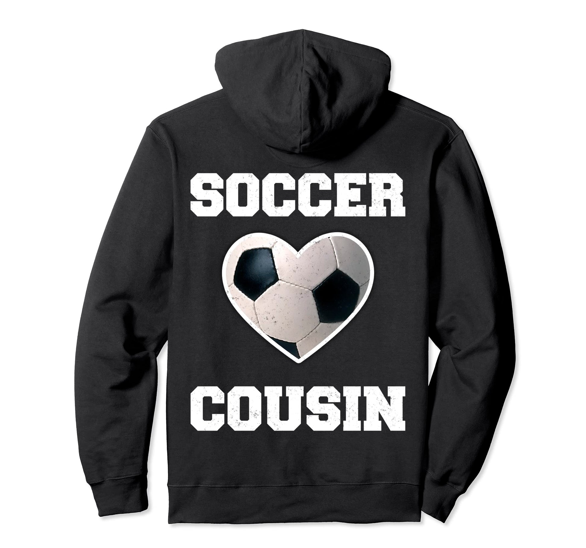 Soccer Cousin Family Matching Sport Soccer Hoodie - Graphic Print Unisex - T-Shirt, Sweatshirt, Hoodie