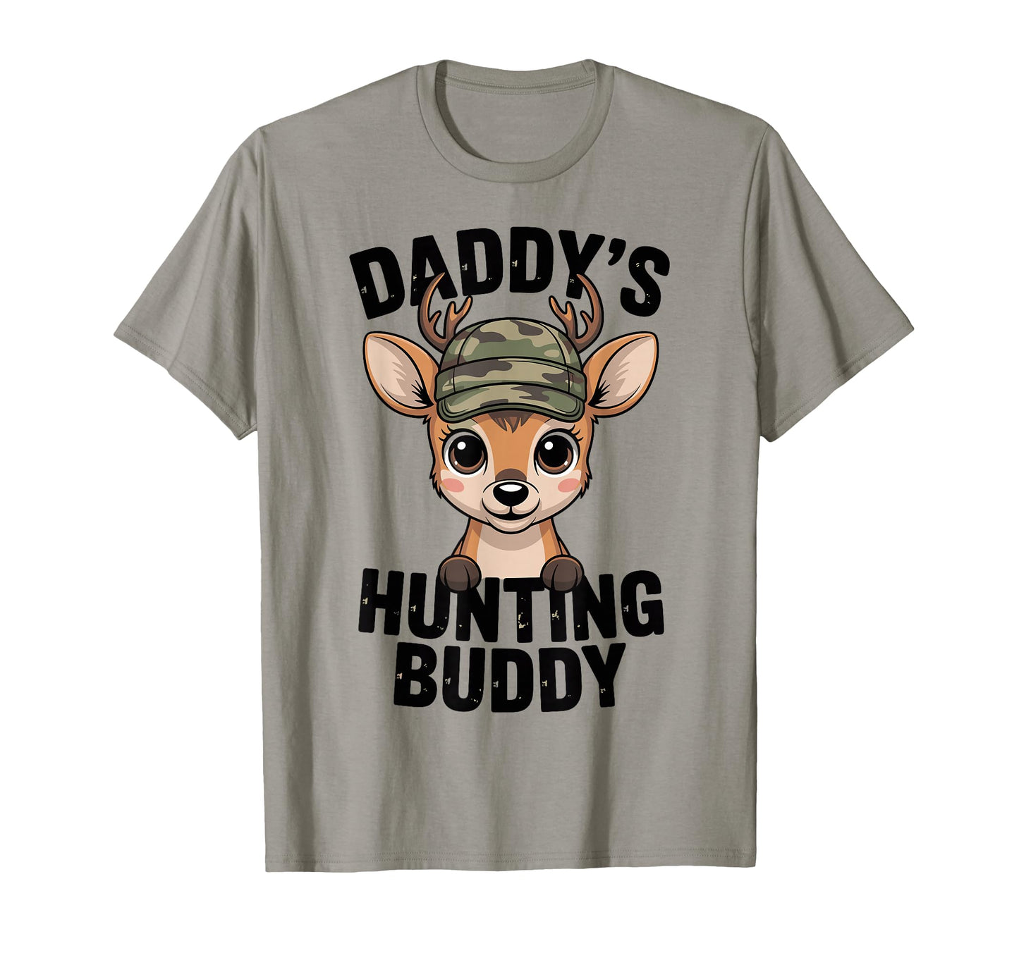 Daddys Hunting Buddy Little Hunter T-Shirt - Custom Art Print for Adults - T-Shirt, Sweatshirt, Hoodie