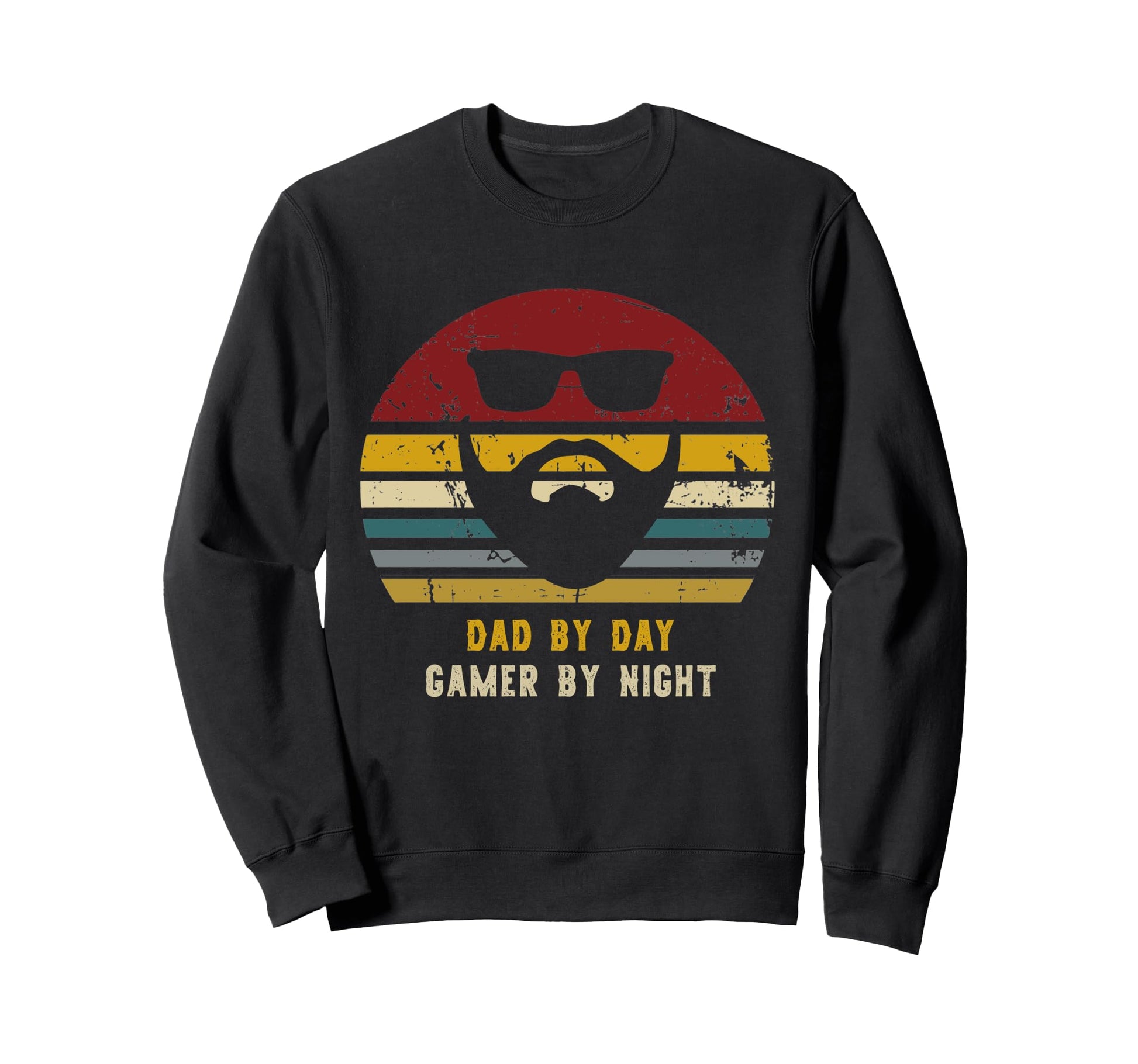 Dad Day Gamer Night Rad Dad Sweatshirt - Novelty Apparel for Adults - T-Shirt, Sweatshirt, Hoodie