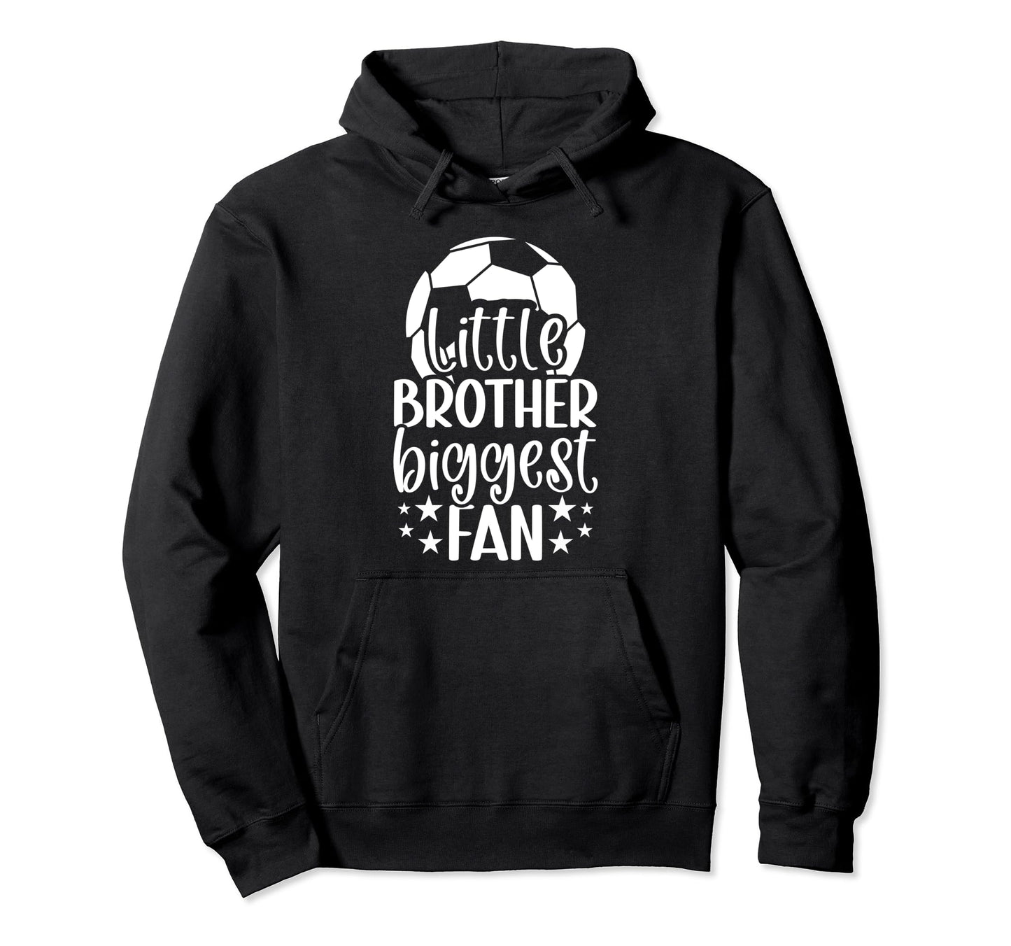 Little Brother Soccer Brother Soccer Hoodie - Custom Art Print Men Women - T-Shirt, Sweatshirt, Hoodie
