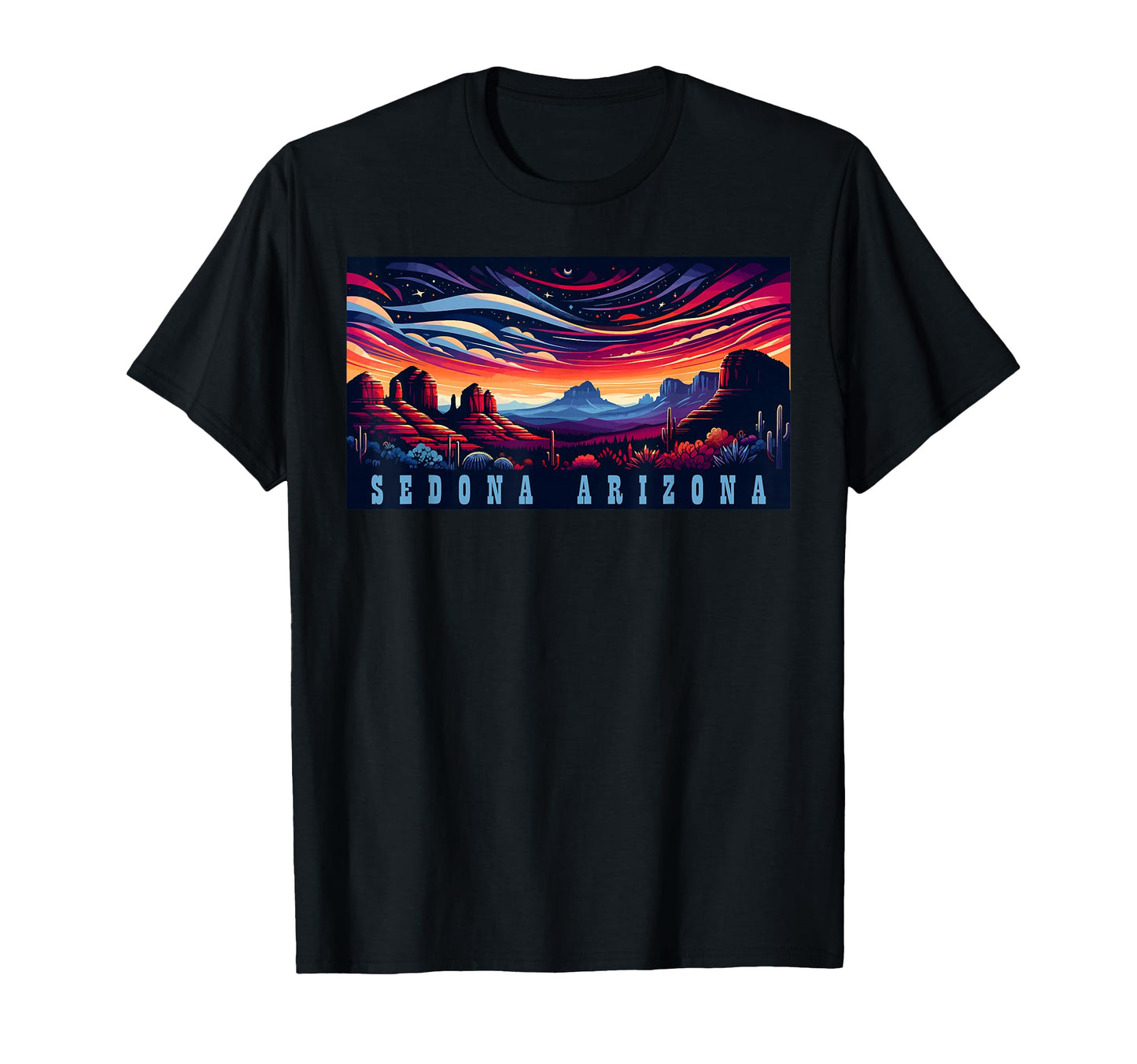 Sedona Az Hiking Outdoors Mountain Sedona T-Shirt - Trendy Graphic Unisex - T-Shirt, Sweatshirt, Hoodie