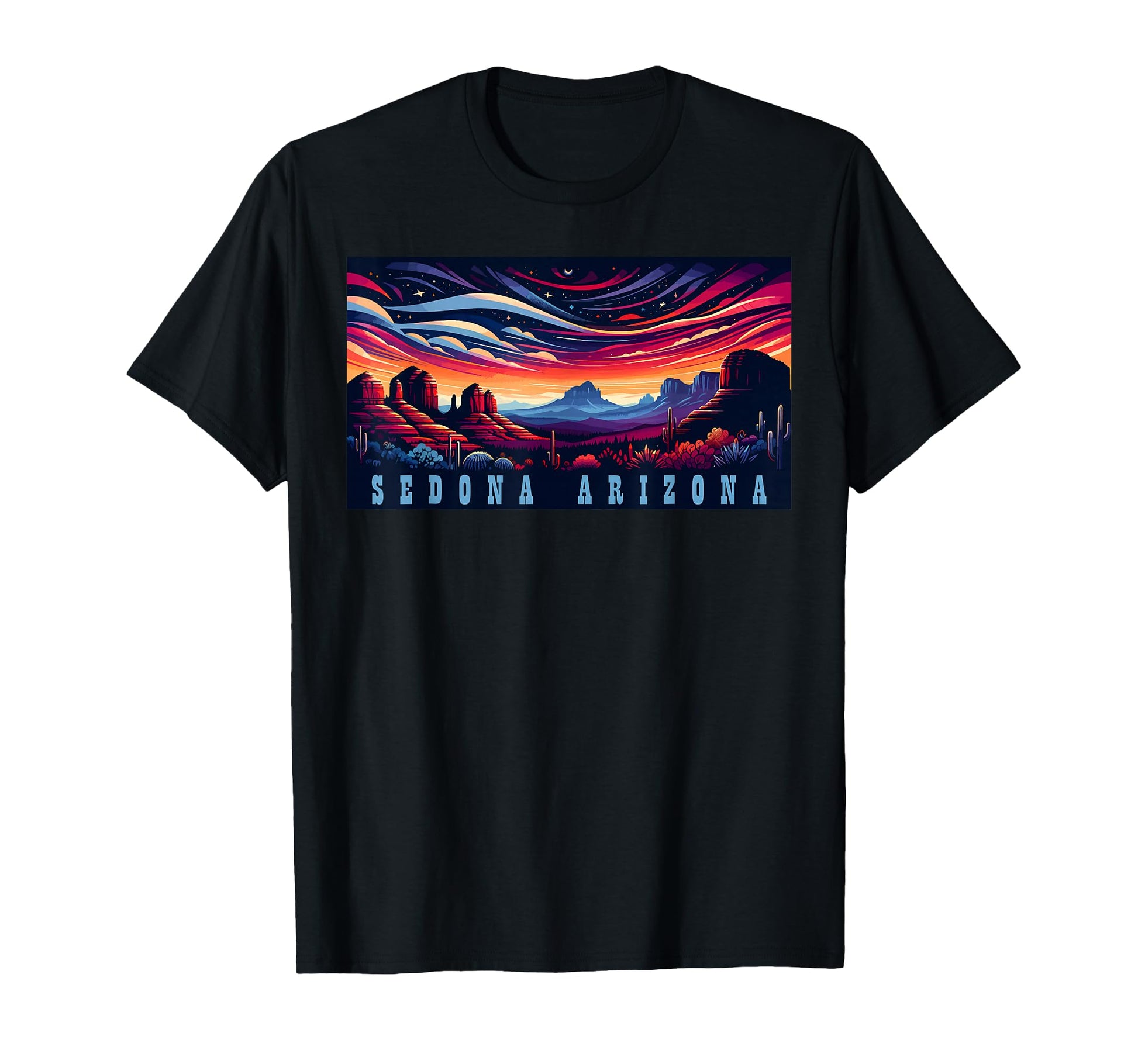 Sedona Az Hiking Outdoors Mountain Sedona T-Shirt - Trendy Graphic Unisex - T-Shirt, Sweatshirt, Hoodie