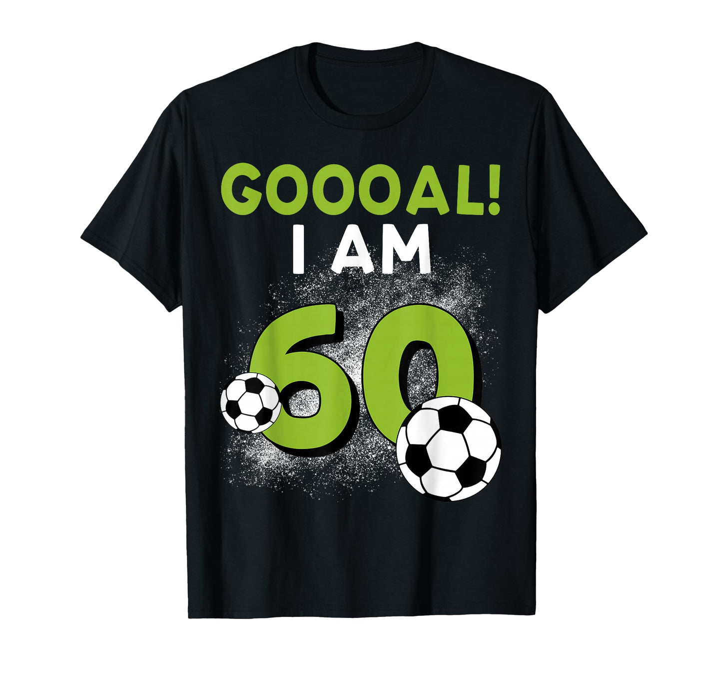 60Th Birthday Soccer Theme 60Year Old T-Shirt - Custom Art Print Men Women - T-Shirt, Sweatshirt, Hoodie
