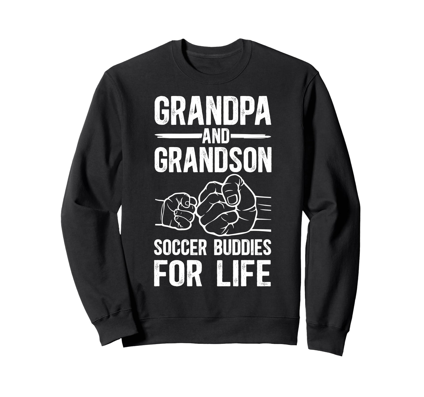 Soccer Grandpa And Grandson Soccer Sweatshirt - Novelty Apparel Men Women - T-Shirt, Sweatshirt, Hoodie