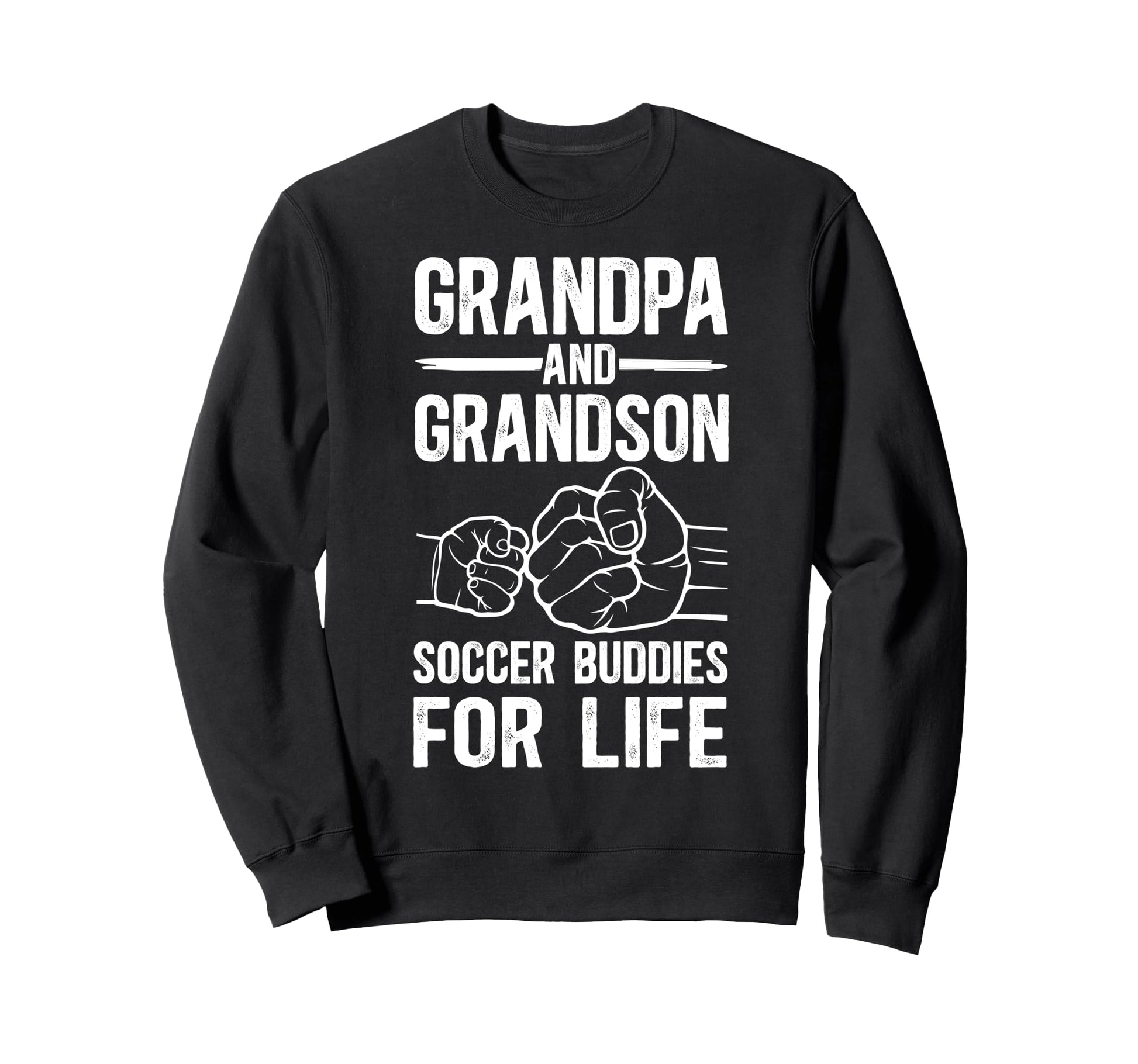 Soccer Grandpa And Grandson Soccer Sweatshirt - Novelty Apparel Men Women - T-Shirt, Sweatshirt, Hoodie