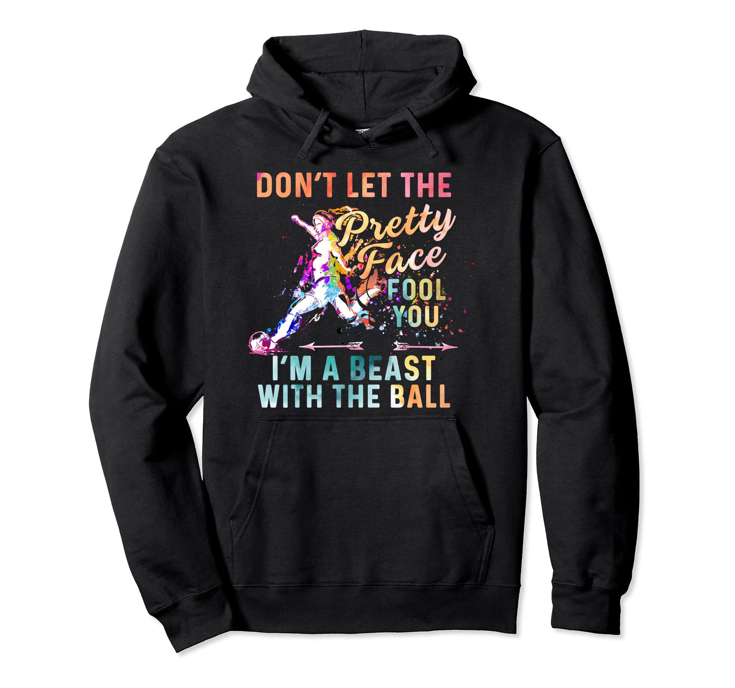 Soccer Player Goalkeeper Kick Sister Hoodie - Trendy Graphic Men Women - T-Shirt, Sweatshirt, Hoodie