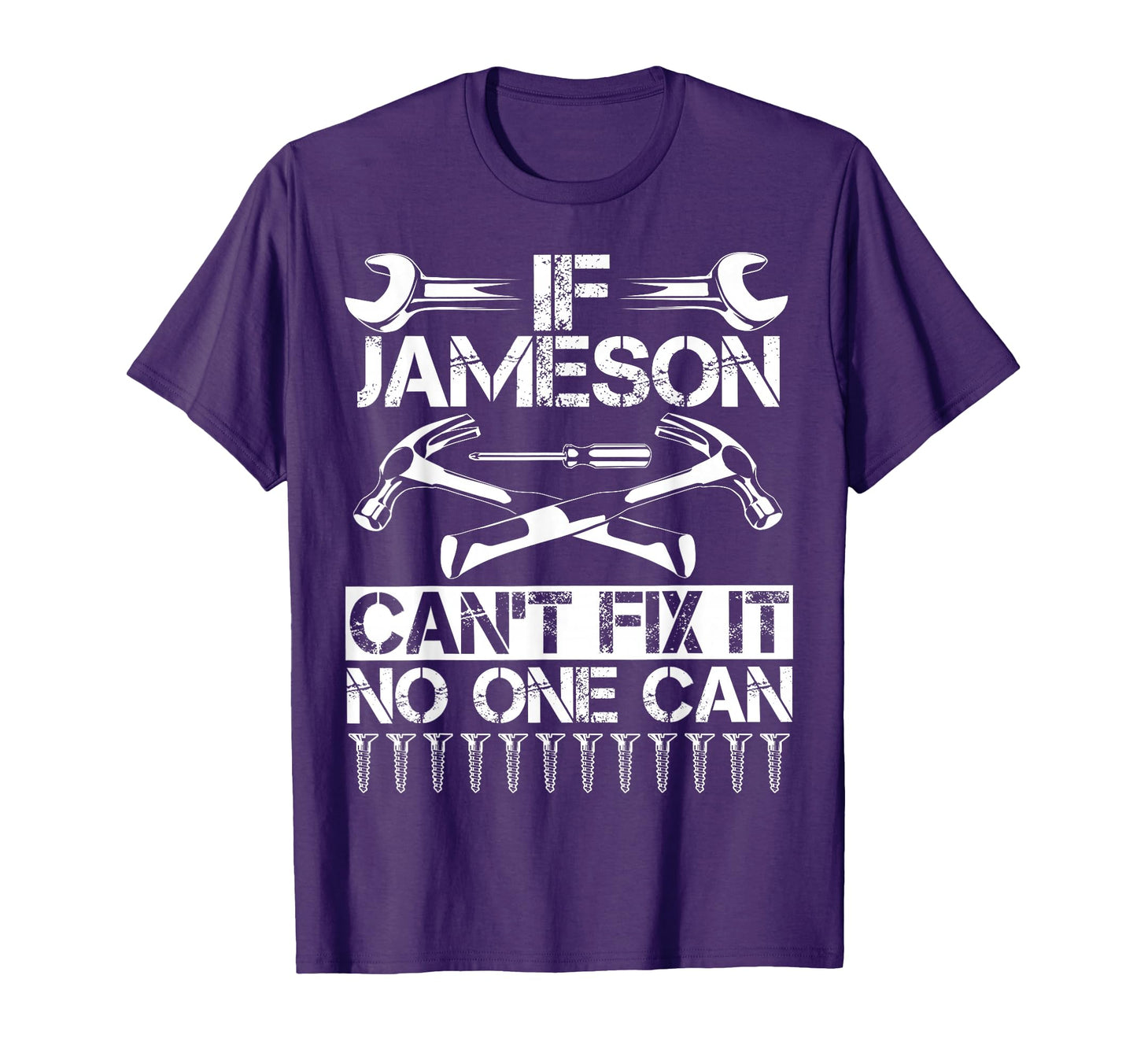 Jameson Fix It Funny Birthday T-Shirt - Graphic Print for Adults - T-Shirt, Sweatshirt, Hoodie
