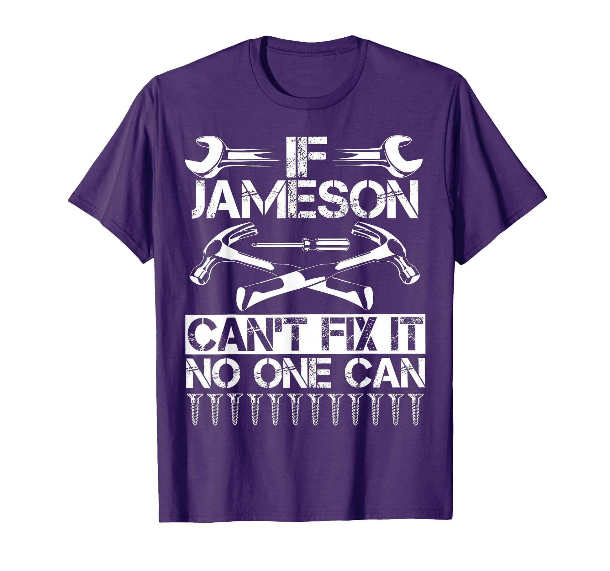 Jameson Fix It Funny Birthday T-Shirt - Graphic Print for Adults - T-Shirt, Sweatshirt, Hoodie