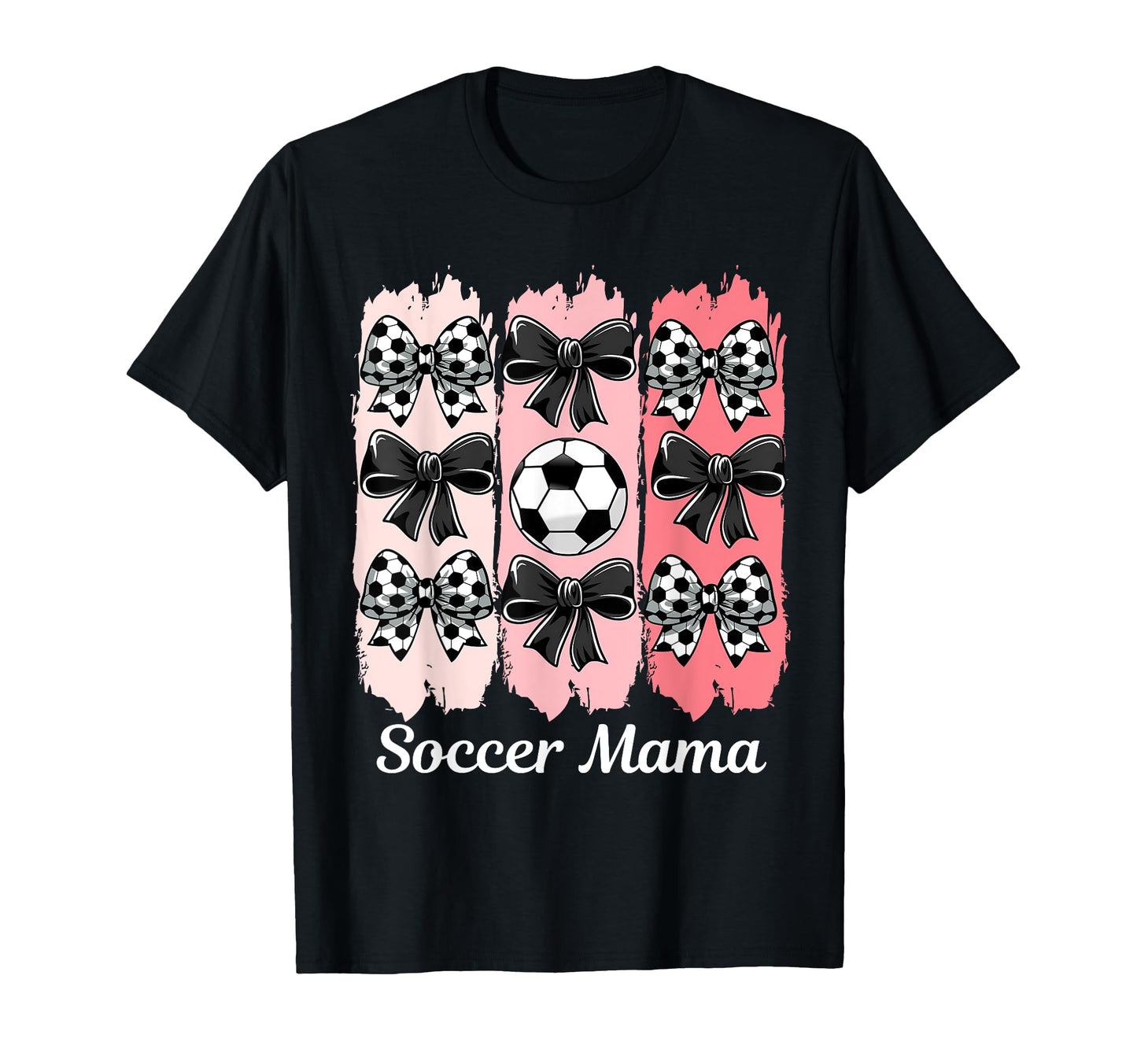 Soccer Mama Coquette Bow Soccer Mom T-Shirt - Streetwear Style Unisex - T-Shirt, Sweatshirt, Hoodie