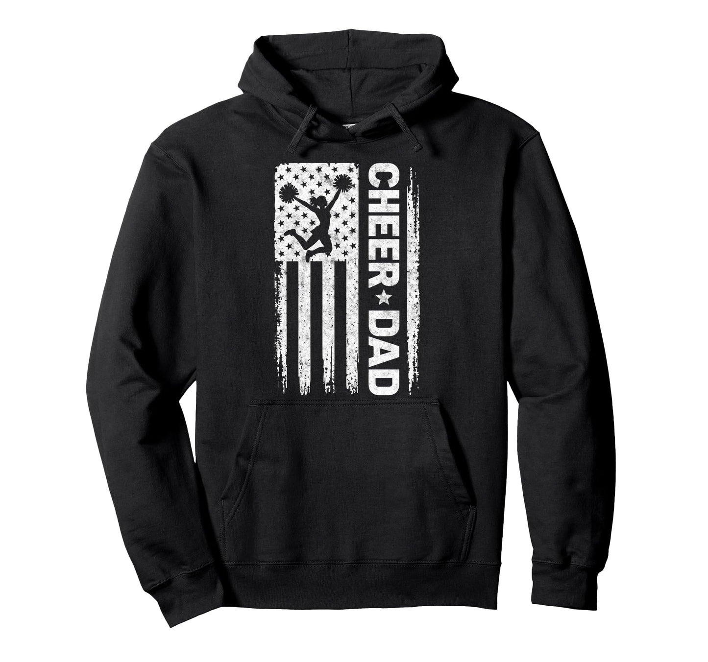 Cheer Dad Cheerleading Team Hoodie - Novelty Apparel for Adults - T-Shirt, Sweatshirt, Hoodie