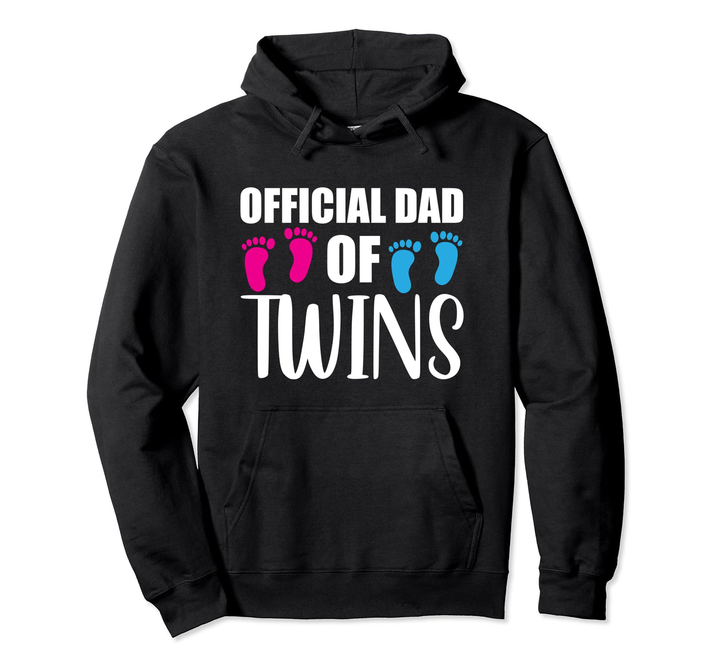 Dad Twins 2022 Father Funny Twin Dad Hoodie - Custom Art Print for Adults - T-Shirt, Sweatshirt, Hoodie