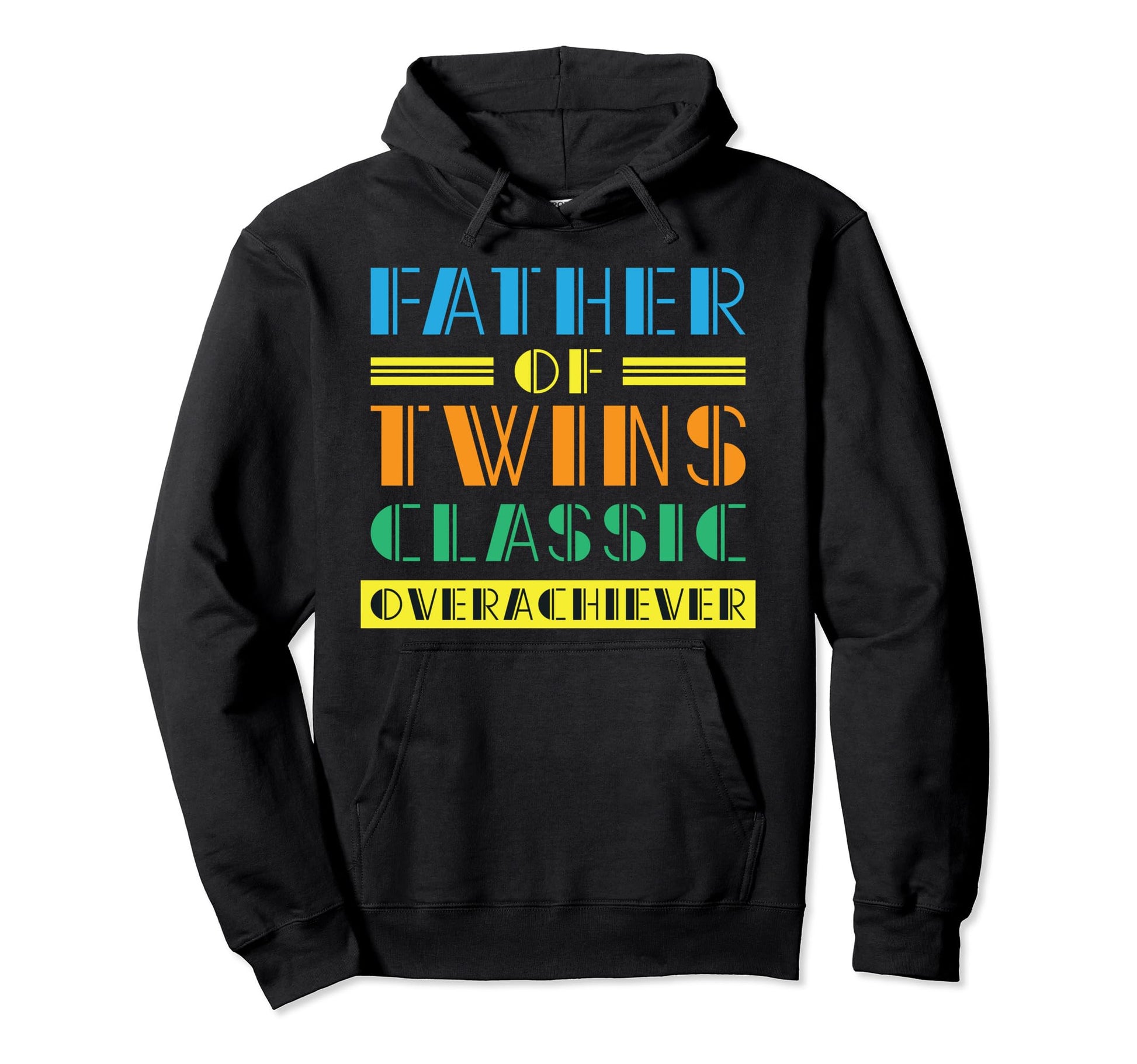 Fathers Day Father Twins Dad Hoodie - Aesthetic Graphic Men Women - T-Shirt, Sweatshirt, Hoodie
