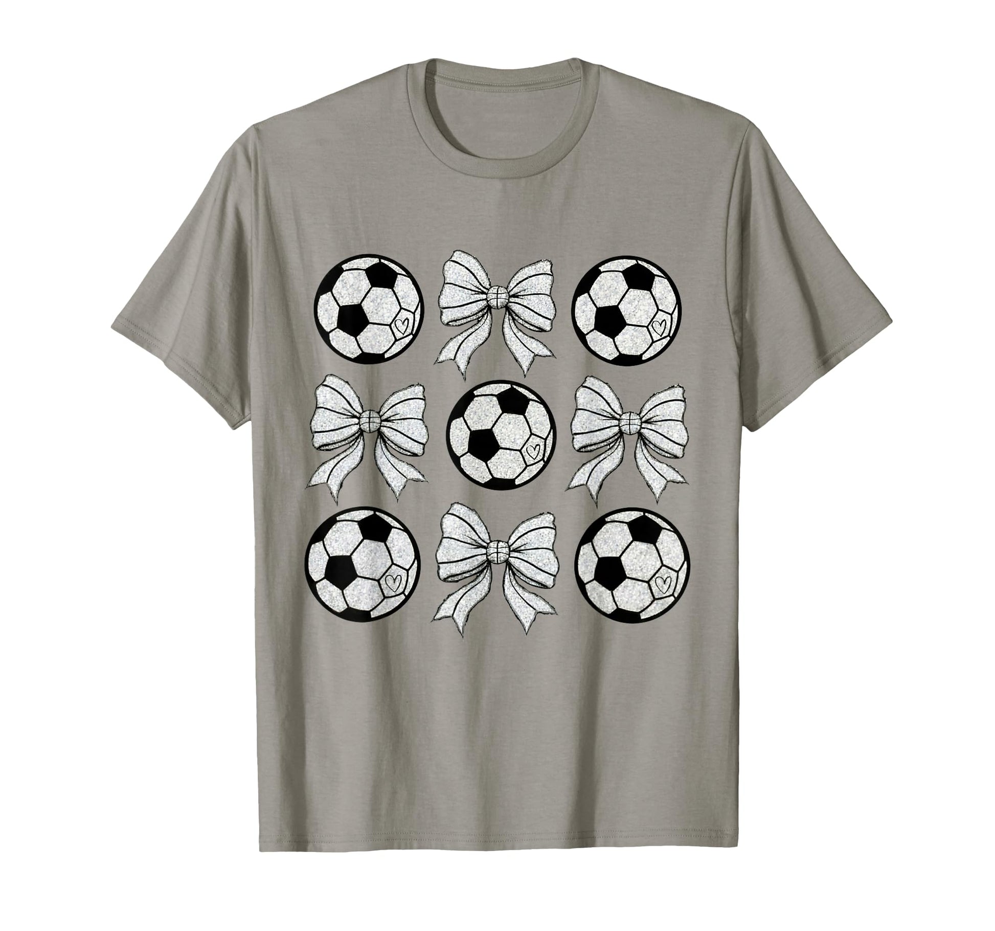 Soccer Bow Game Day Soccer Coquette T-Shirt - Streetwear Style for Adults - T-Shirt, Sweatshirt, Hoodie