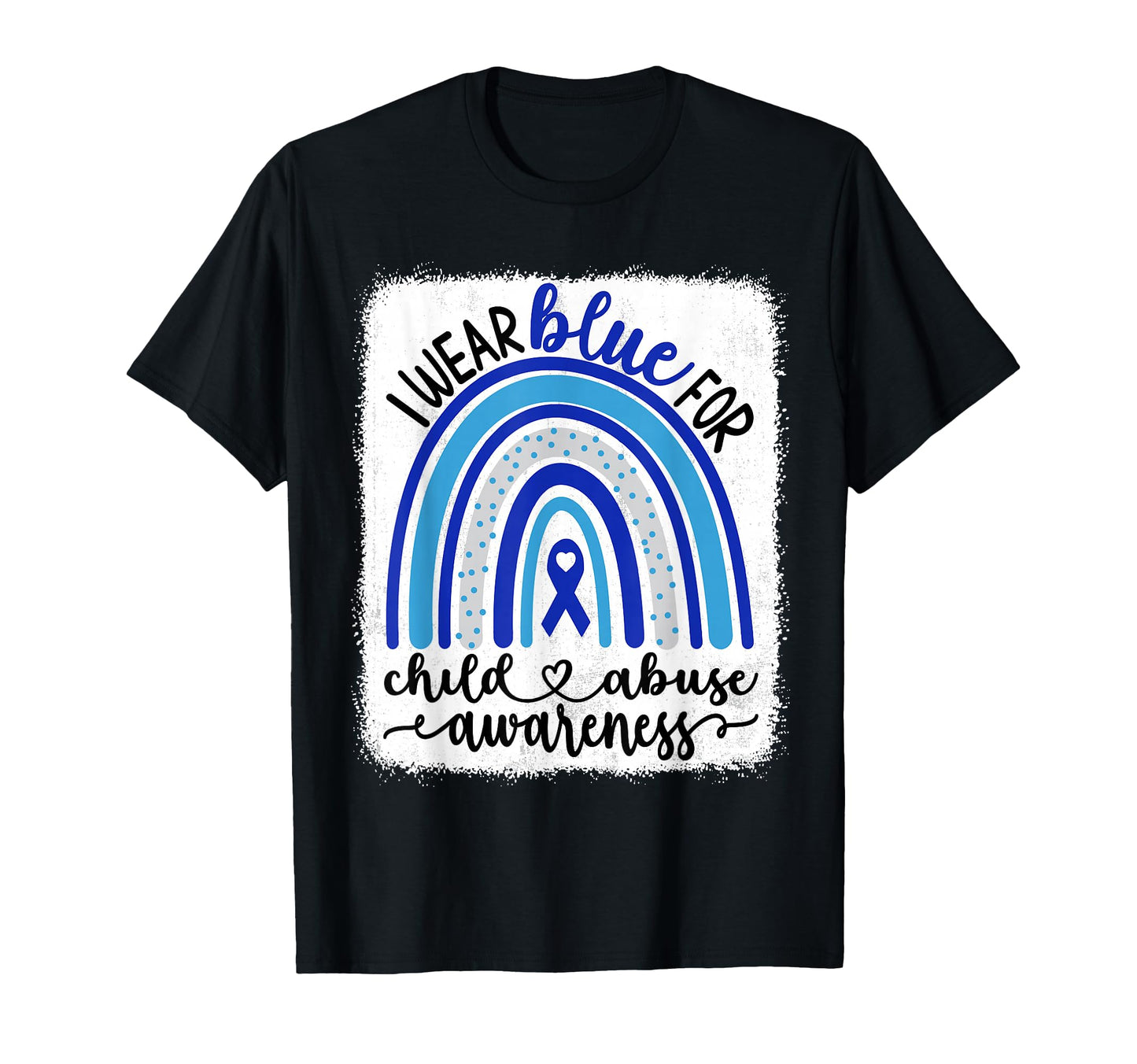 April We Wear Blue Pinwheel Child T-Shirt - Casual Everyday Wear Unisex - T-Shirt, Sweatshirt, Hoodie