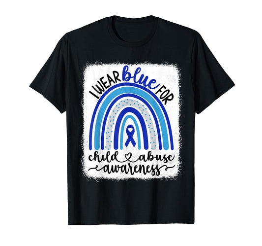 April We Wear Blue Pinwheel Child T-Shirt - Casual Everyday Wear Unisex - T-Shirt, Sweatshirt, Hoodie