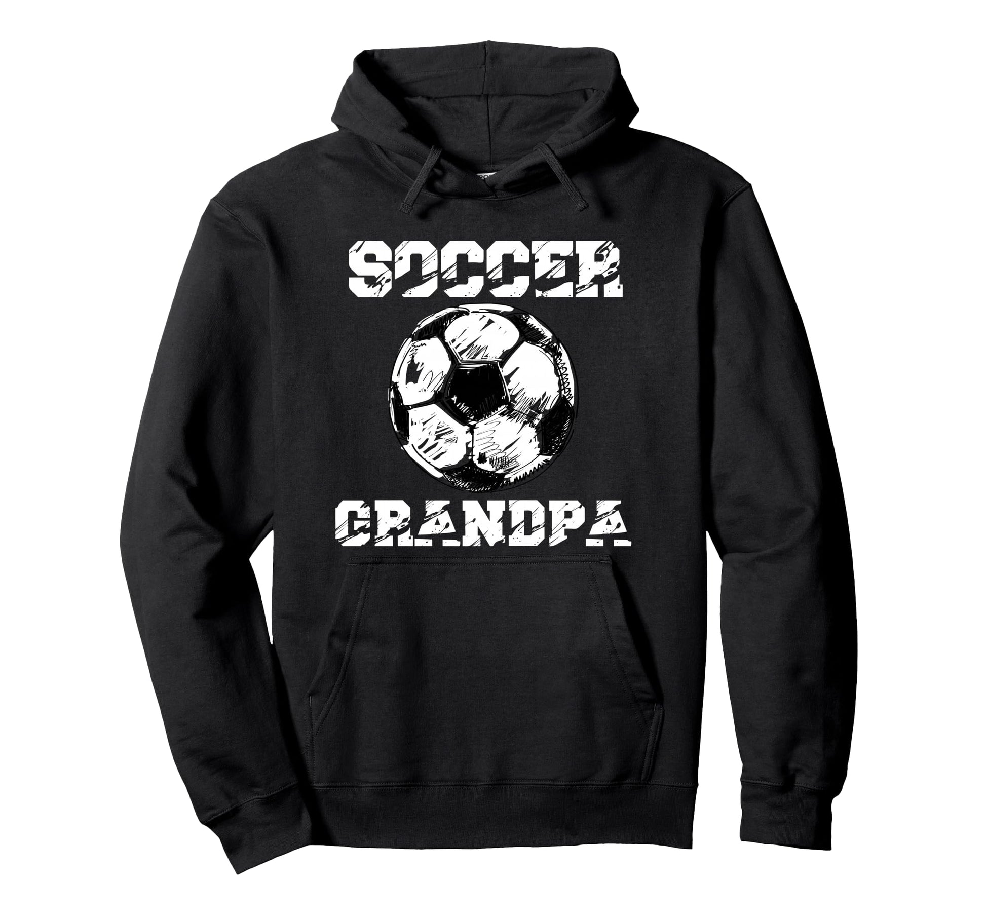 Soccer Grandpa Funny Soccer Player Hoodie - Custom Art Print Men Women - T-Shirt, Sweatshirt, Hoodie