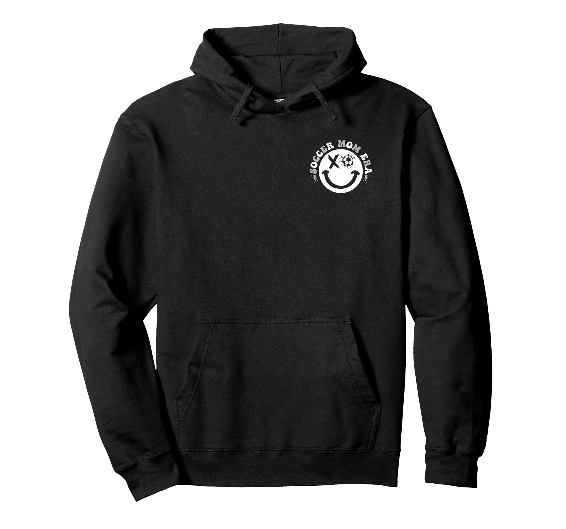 My Soccer Mom Era Groovy Funny 2 Sides Hoodie - Streetwear Style Unisex - T-Shirt, Sweatshirt, Hoodie
